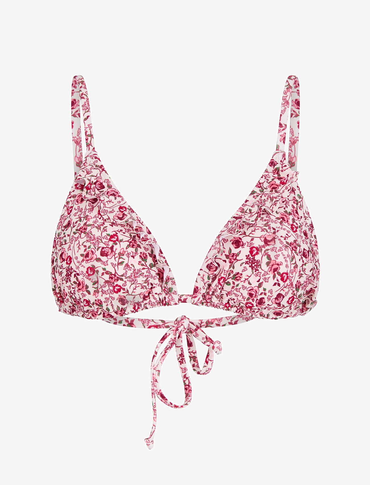 Becksöndergaard - Fleuriella Bella Frill Bikini Top - bikini overdele - multi col. - 1