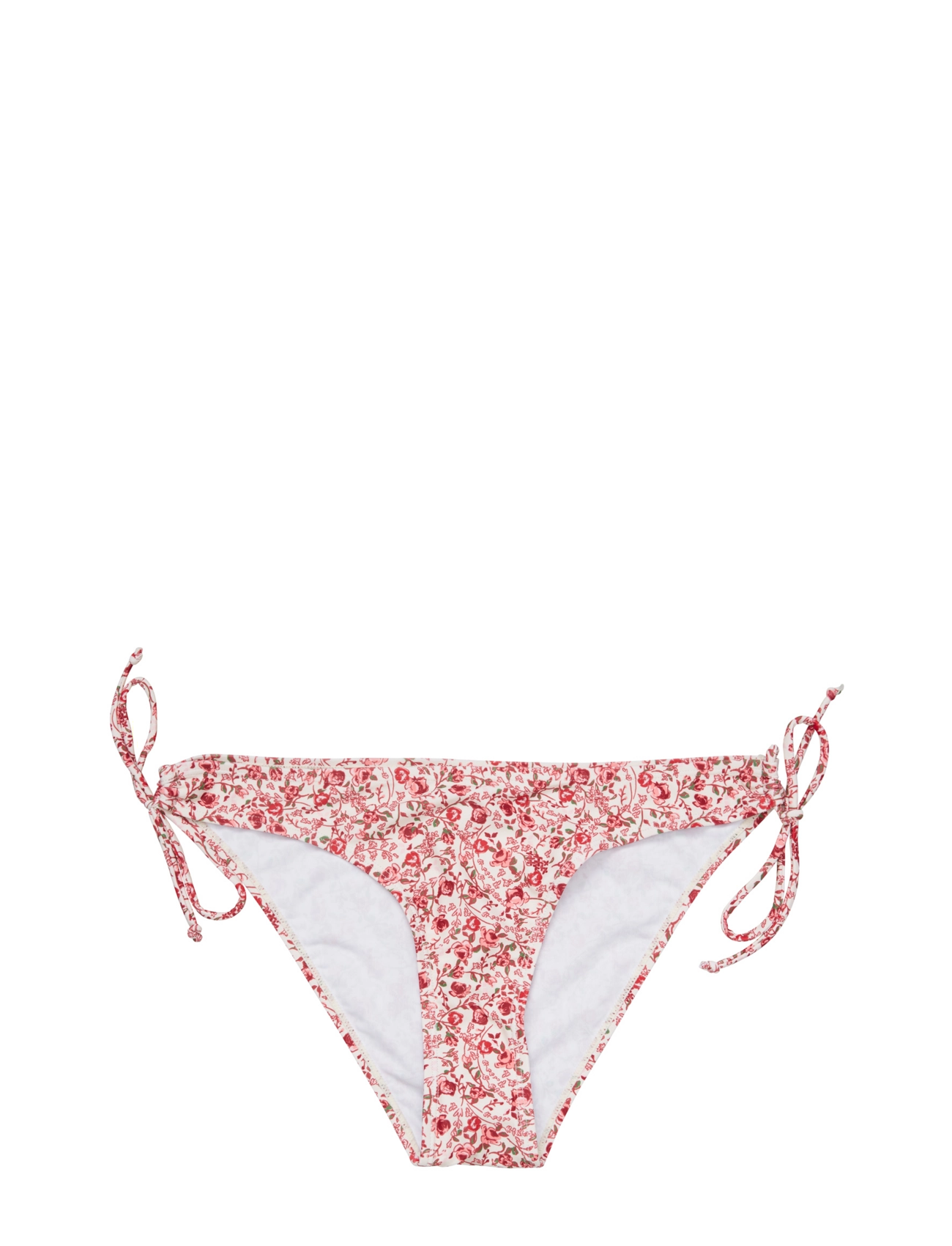 Becksöndergaard Fleuriella Bibi Bikini Briefs, Kvinder, Bindebånds Bikini Trusser, Rød, Str: S