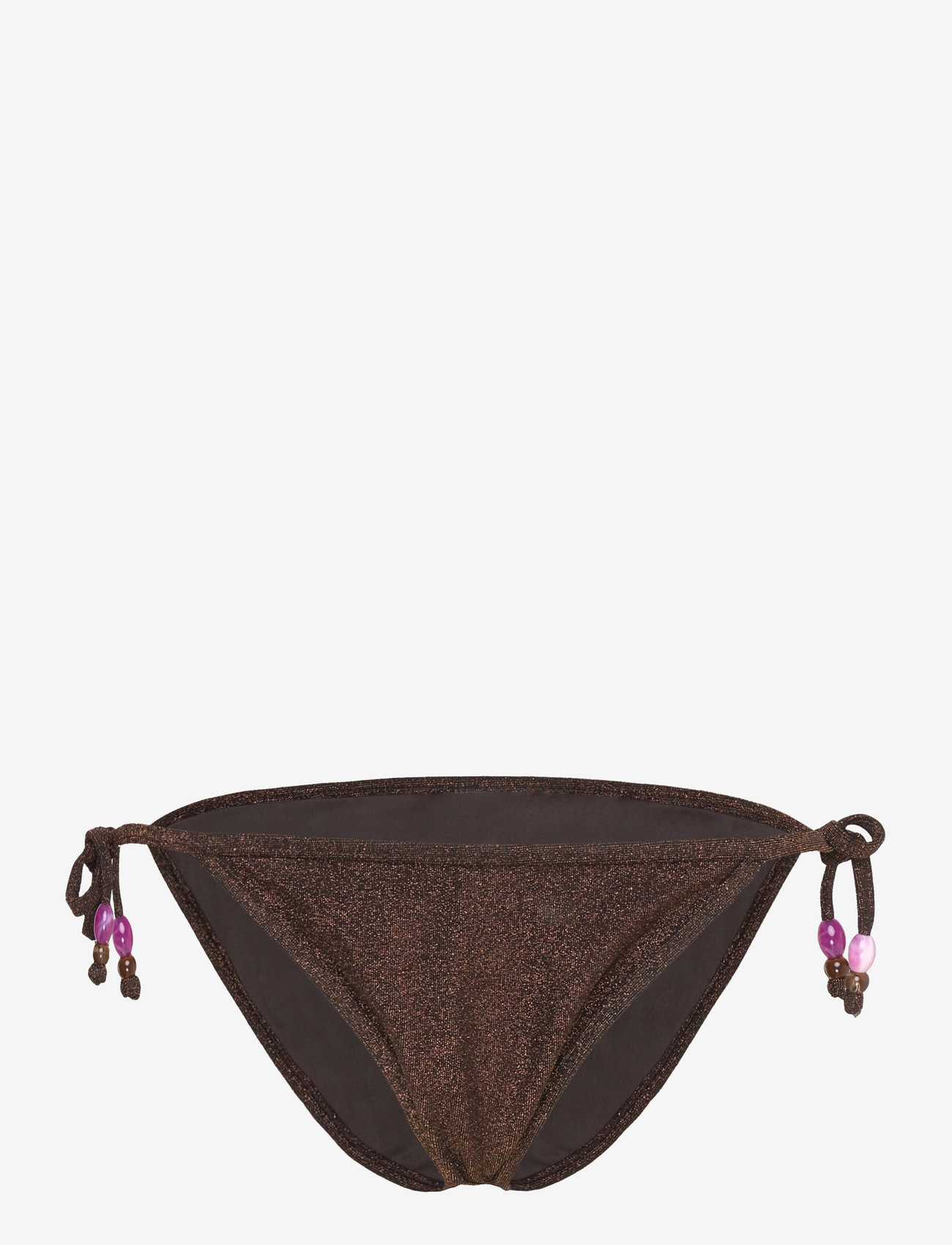 Becksöndergaard - Beam Baila Bikini Tanga - bikinis mit seitenbändern - chocolate torte - 0