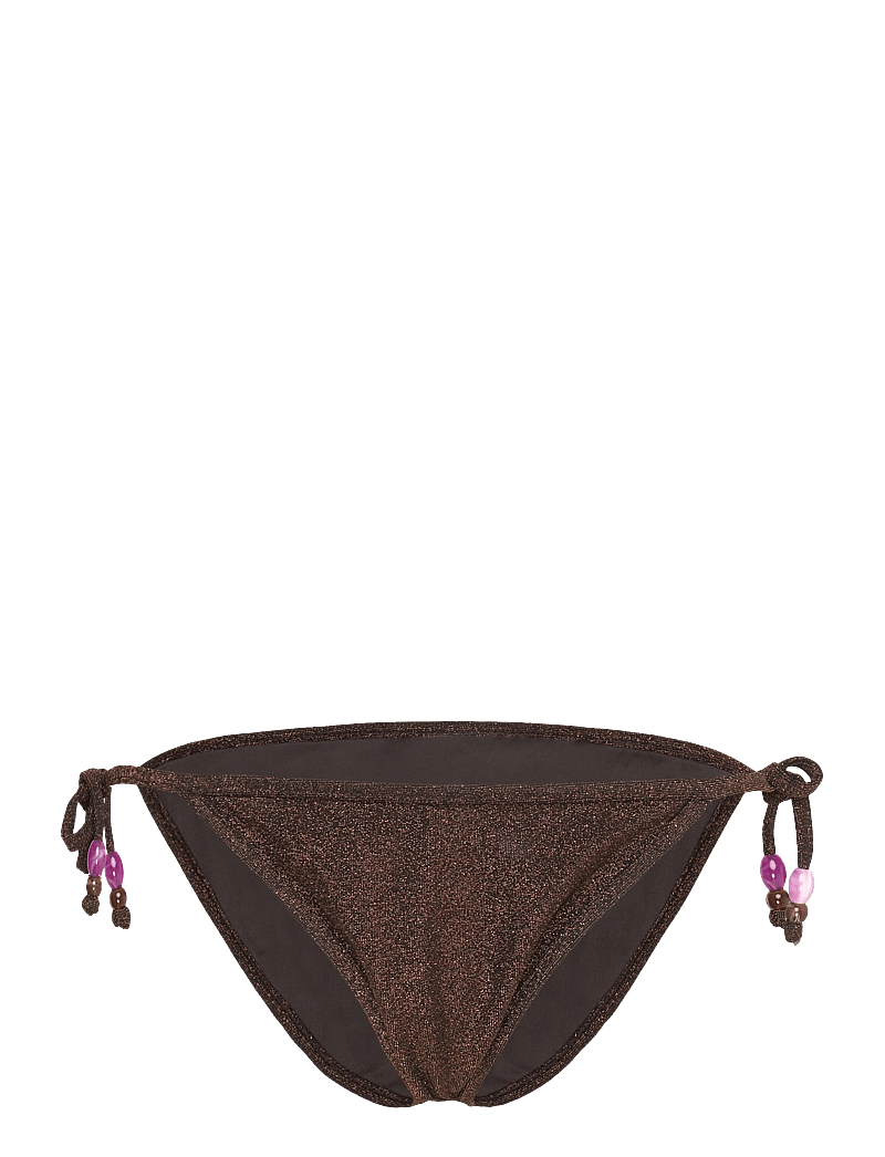Becksöndergaard - Beam Baila Bikini Tanga - bikinis mit seitenbändern - chocolate torte - 0