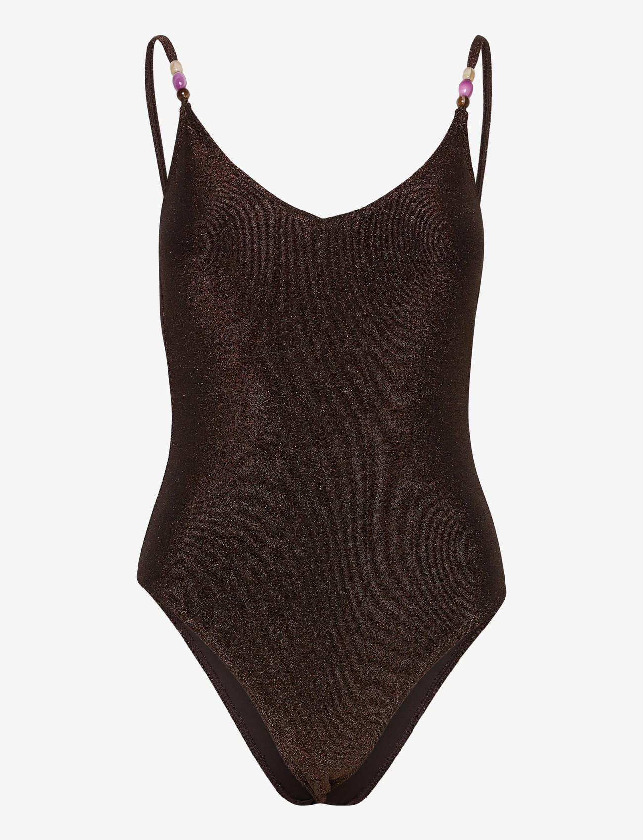 Becksöndergaard - Beam Bea Swimsuit - chocolate torte - 0
