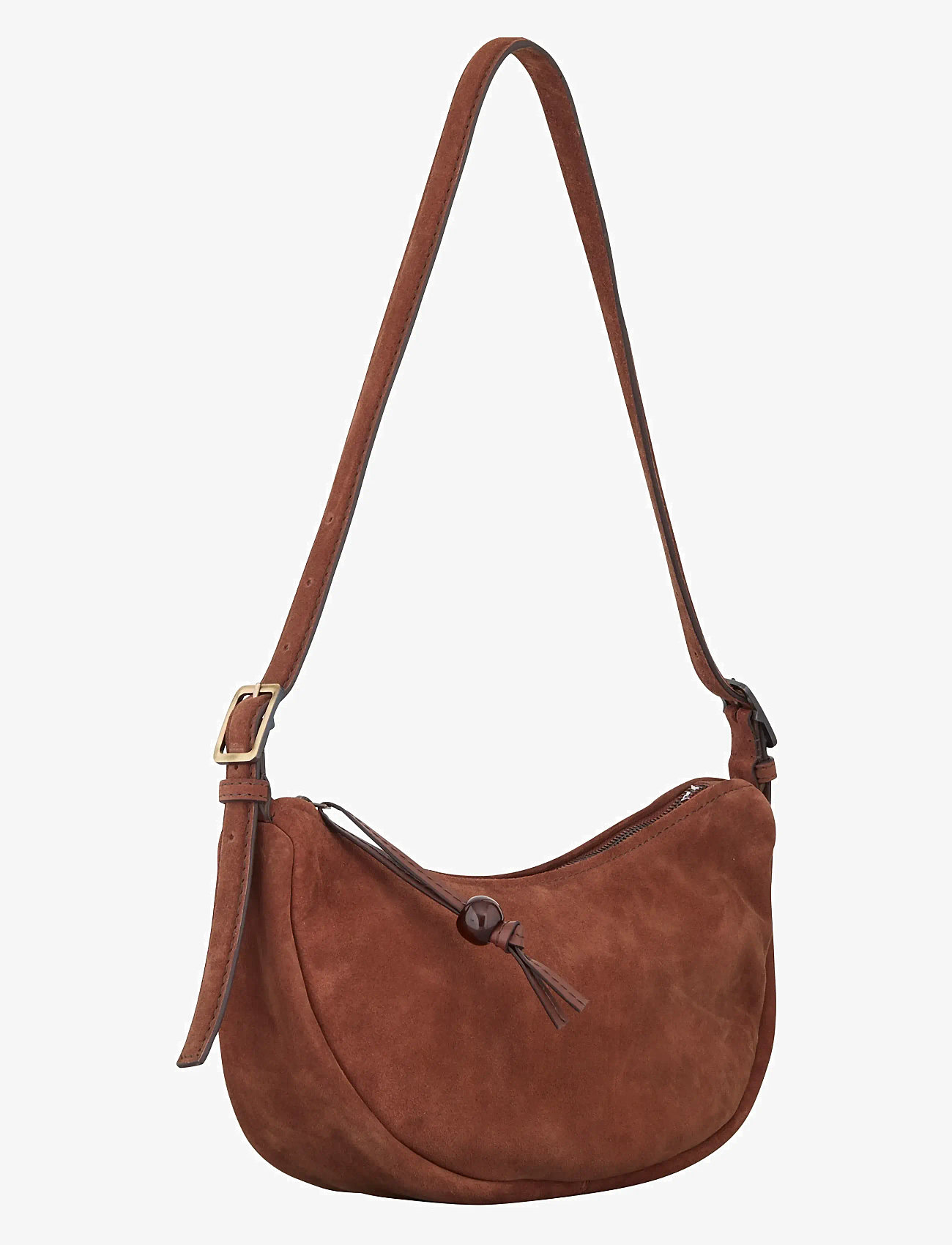 Becksöndergaard - Suede Veg Tacey Bag - særlige begivenheder - brown tortoise shell - 1