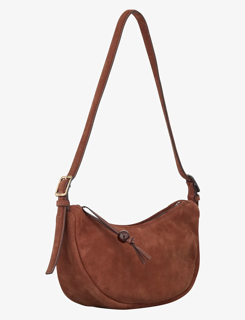 Becksöndergaard - Suede Veg Tacey Bag - speciella tillfällen - brown tortoise shell - 1