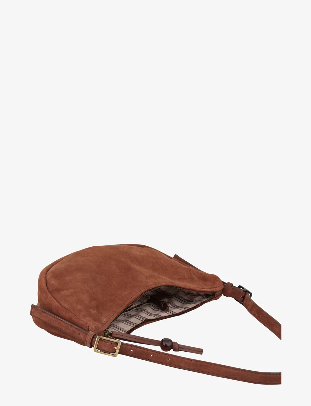 Becksöndergaard - Suede Veg Tacey Bag - speciella tillfällen - brown tortoise shell - 2