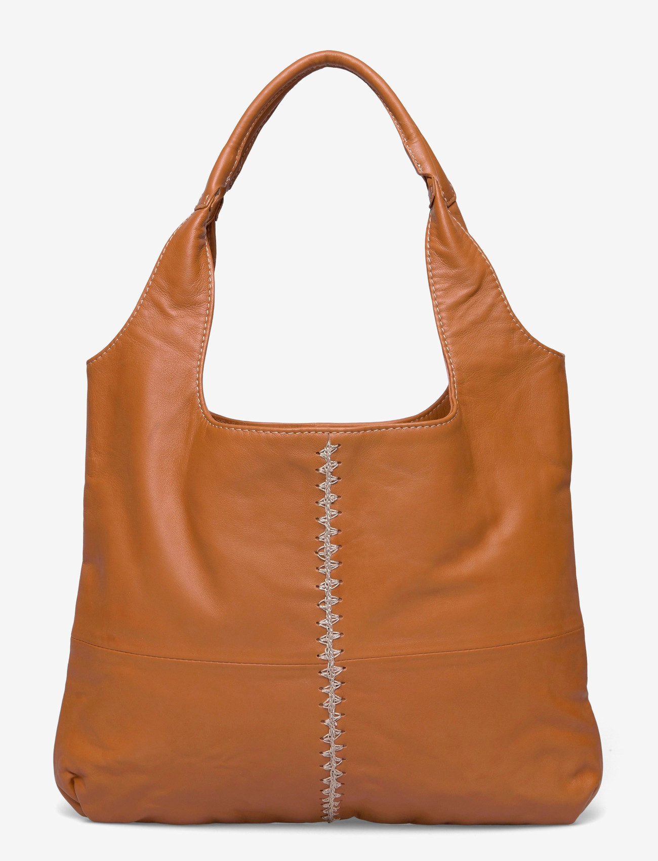 Becksöndergaard - Lamb Clea Crochet Bag - shoppere - brown sugar - 0