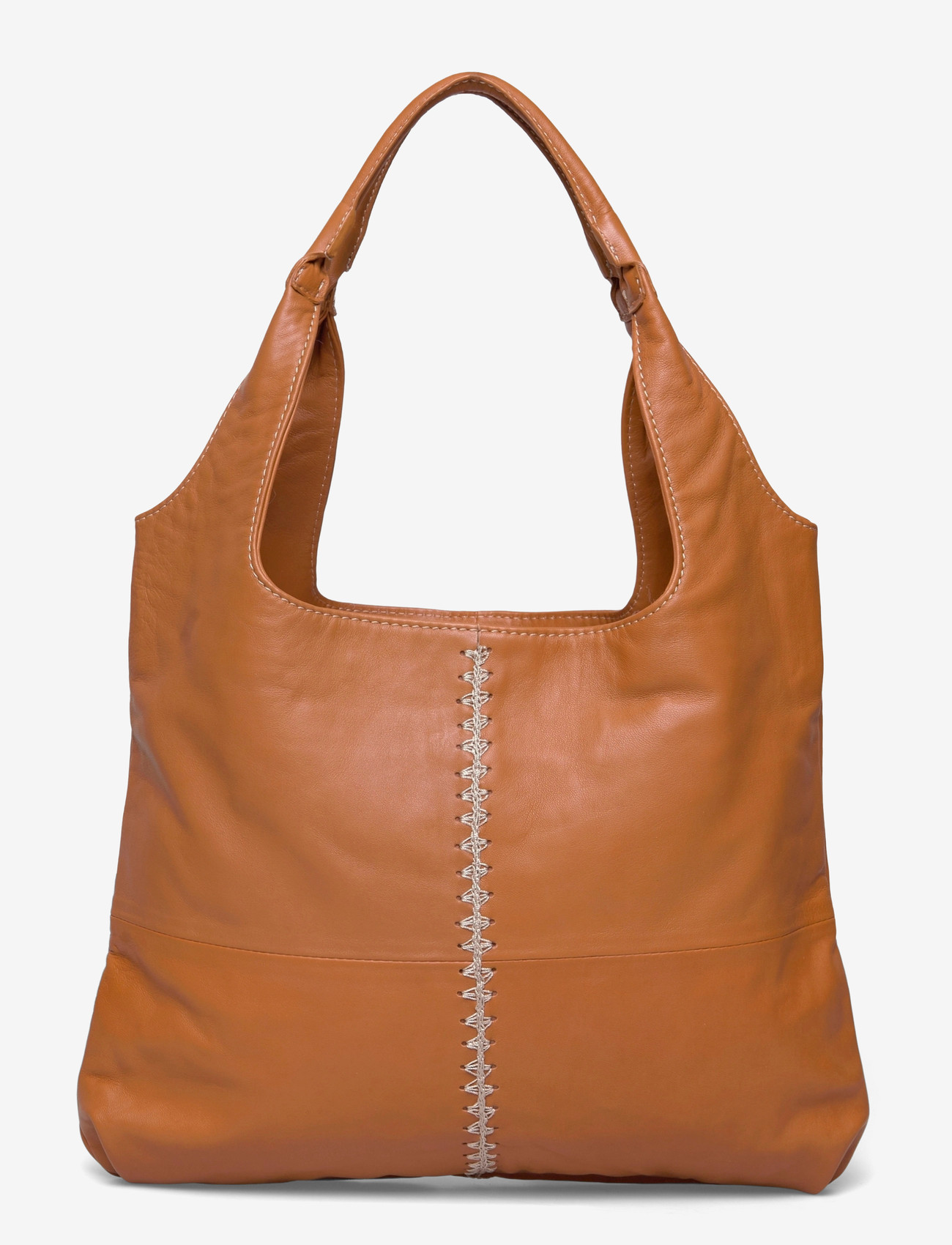 Becksöndergaard - Lamb Clea Crochet Bag - shoppere - brown sugar - 1