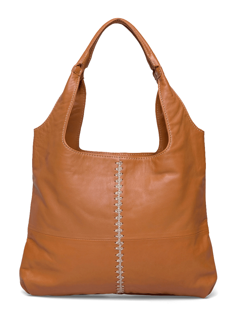 Becksöndergaard - Lamb Clea Crochet Bag - shoppere - brown sugar - 1