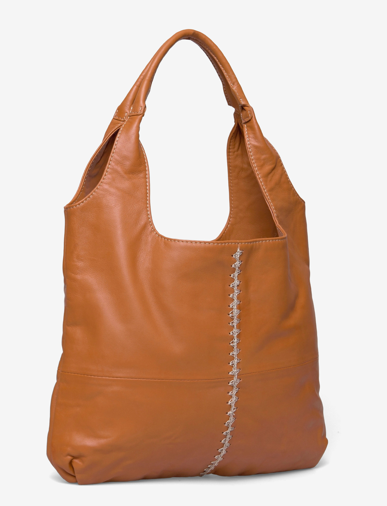 Becksöndergaard - Lamb Clea Crochet Bag - shoppere - brown sugar - 2