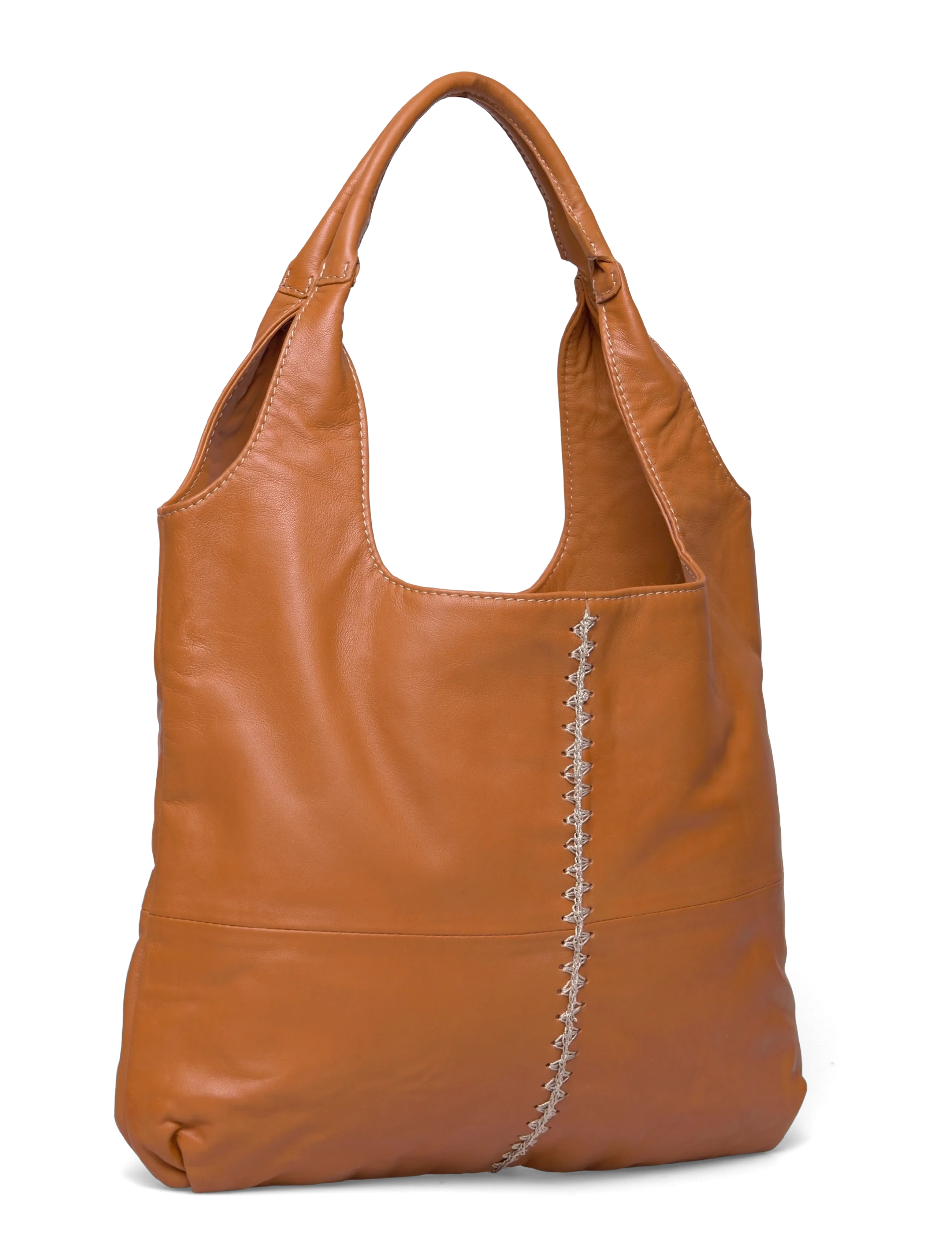 Becksöndergaard - Lamb Clea Crochet Bag - shoppers - brown sugar - 2