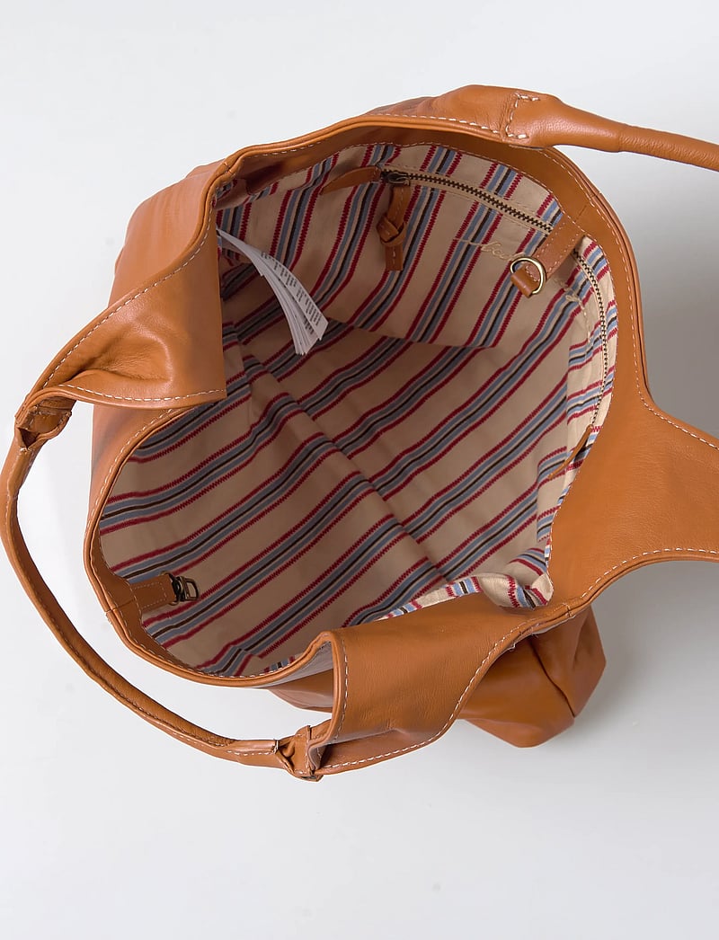 Becksöndergaard - Lamb Clea Crochet Bag - shoppere - brown sugar - 3