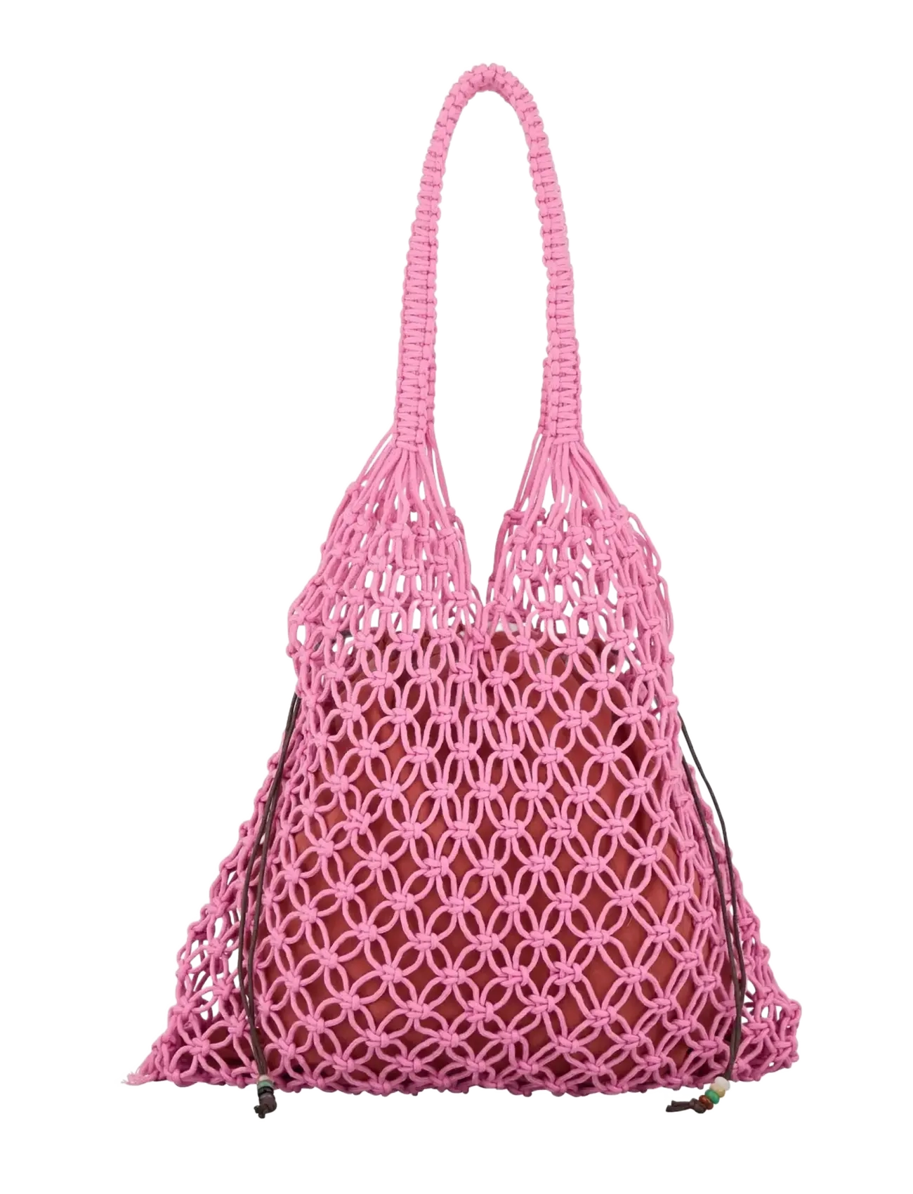 Becksöndergaard Rope Cera L Bag - Strandtasker - WILD ORCHID PINK / pink/rose