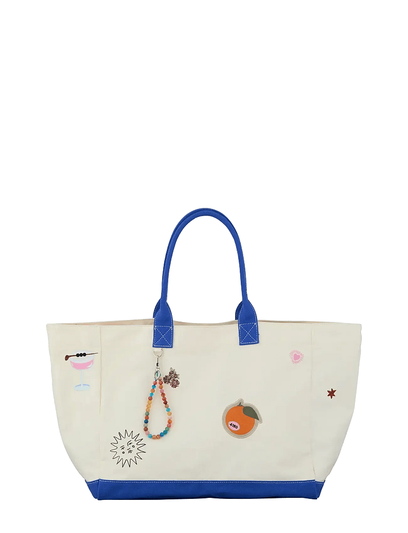 Becksöndergaard - Patch Canvas Camila Bag - totes - amparo blue - 0