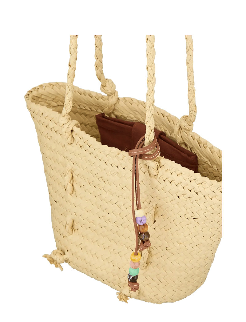 Becksöndergaard - Strawie Adina S Bag - tote-stiilis kotid - nature - 1