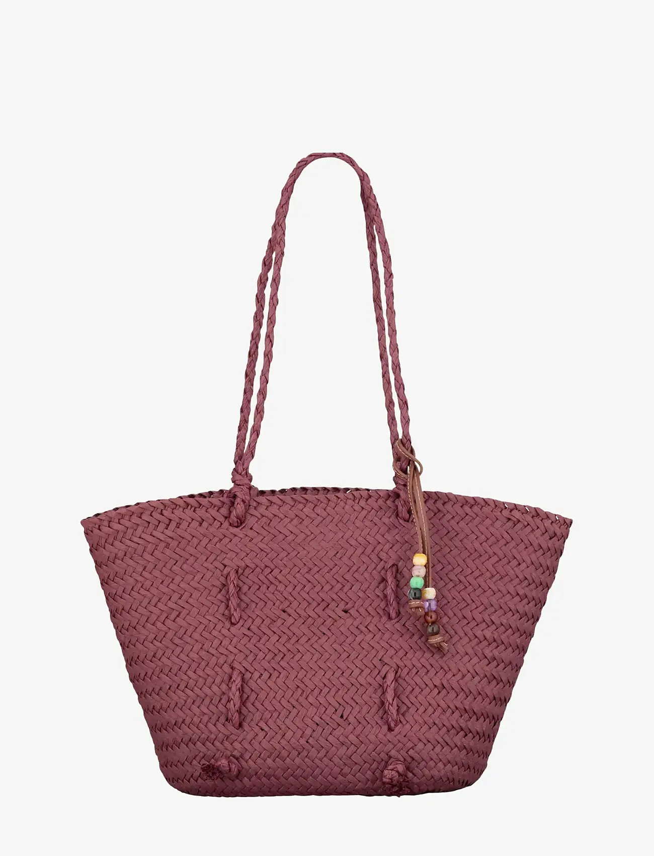 Becksöndergaard - Strawie Adina M Bag - tote bags - earth red - 0