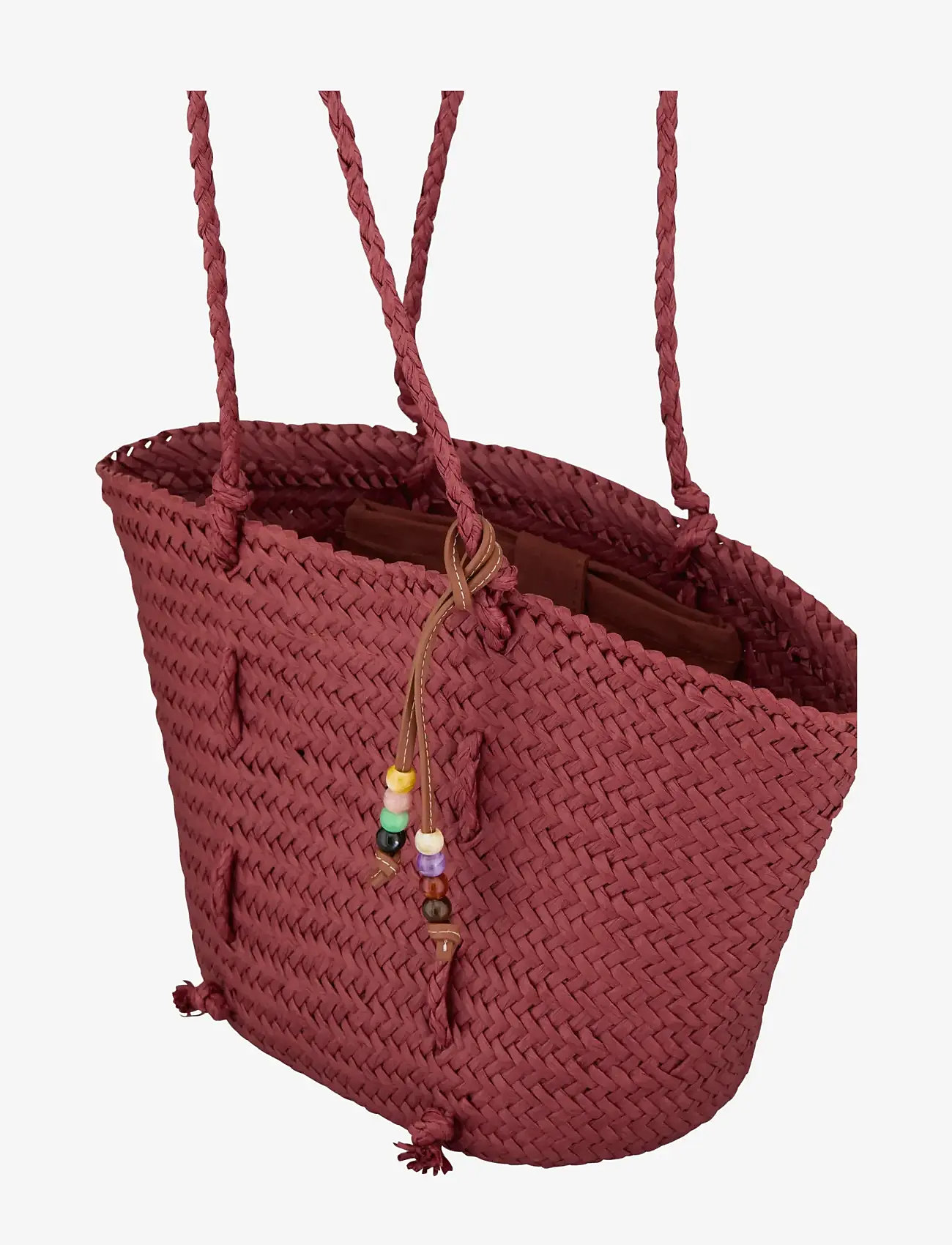 Becksöndergaard - Strawie Adina M Bag - tote bags - earth red - 1