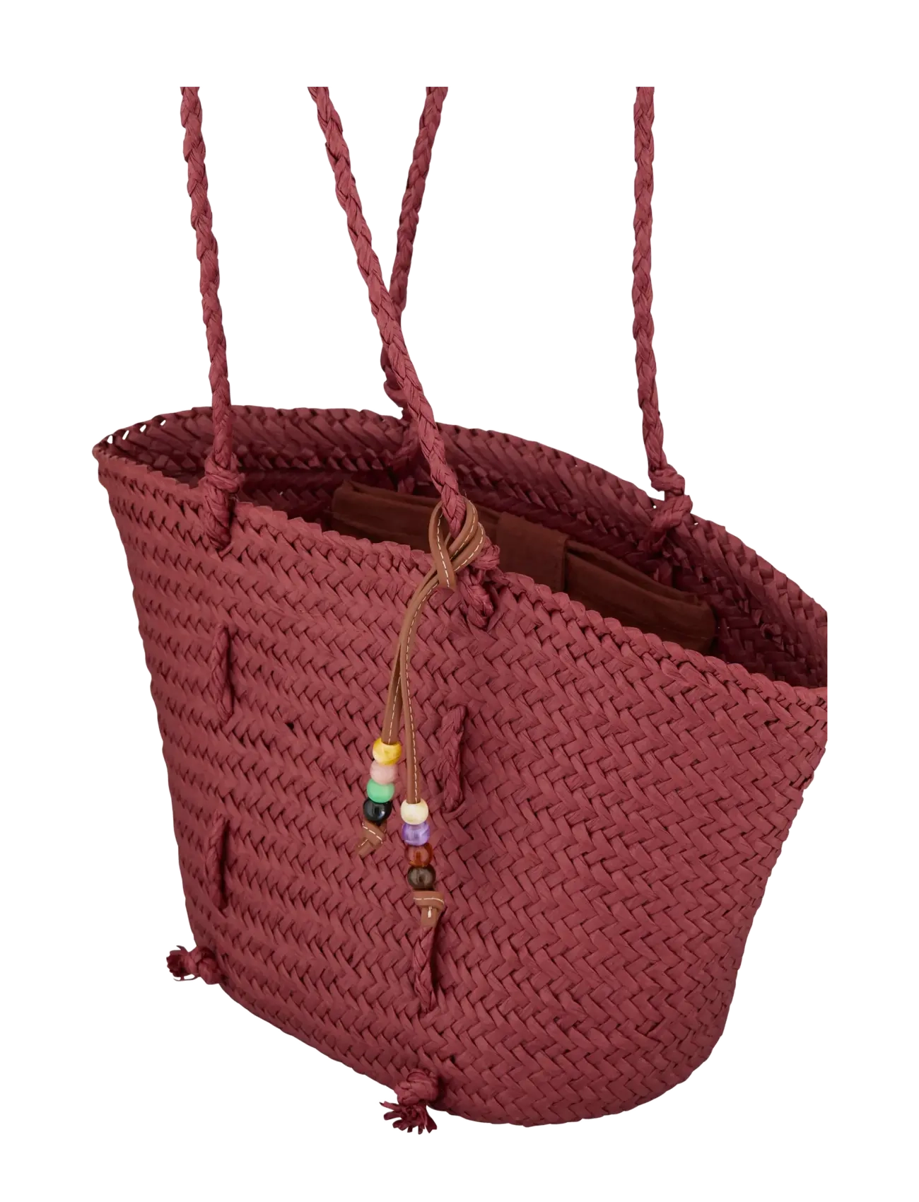 Becksöndergaard - Strawie Adina M Bag - tote bags - earth red - 1