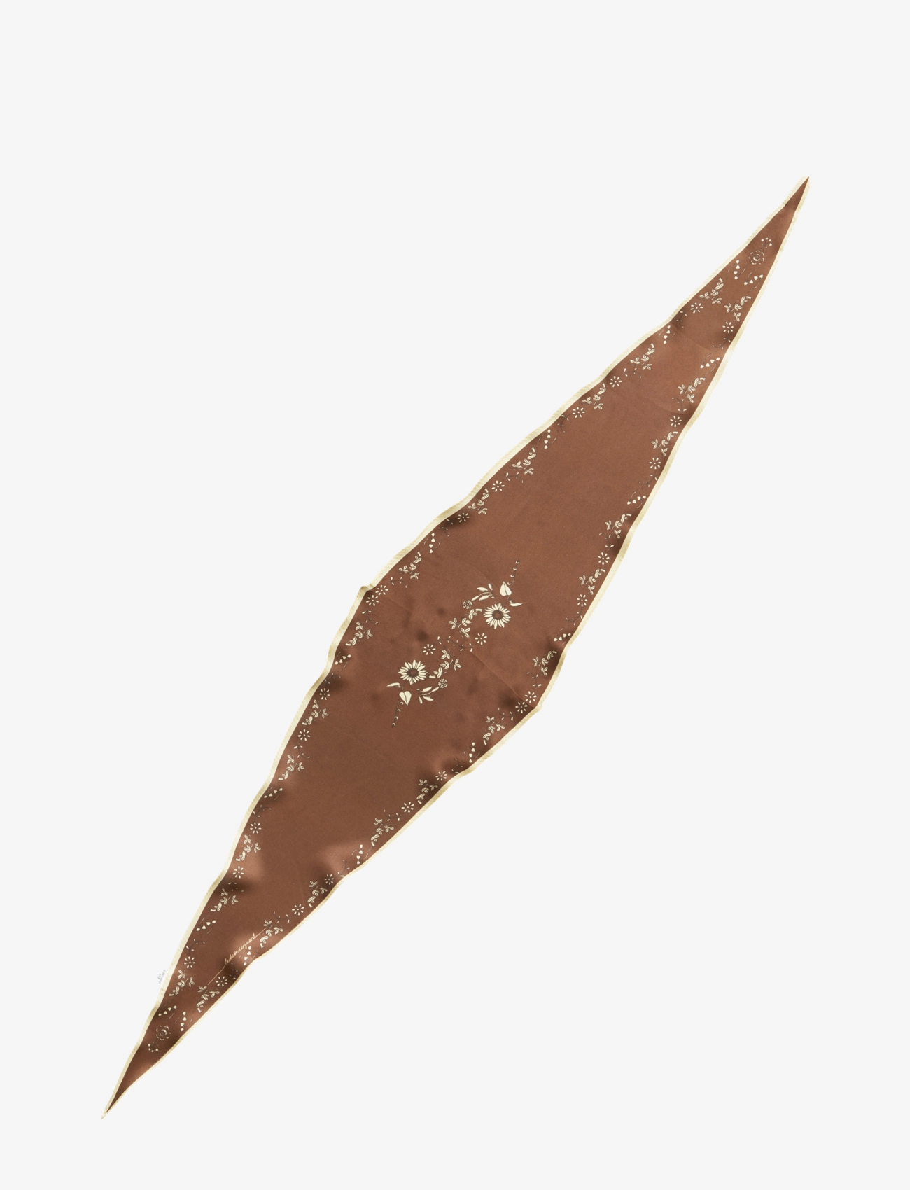 Becksöndergaard Nassica Diamond Scarf - Lightweight scarves - ARABIAN SPICE / brown
