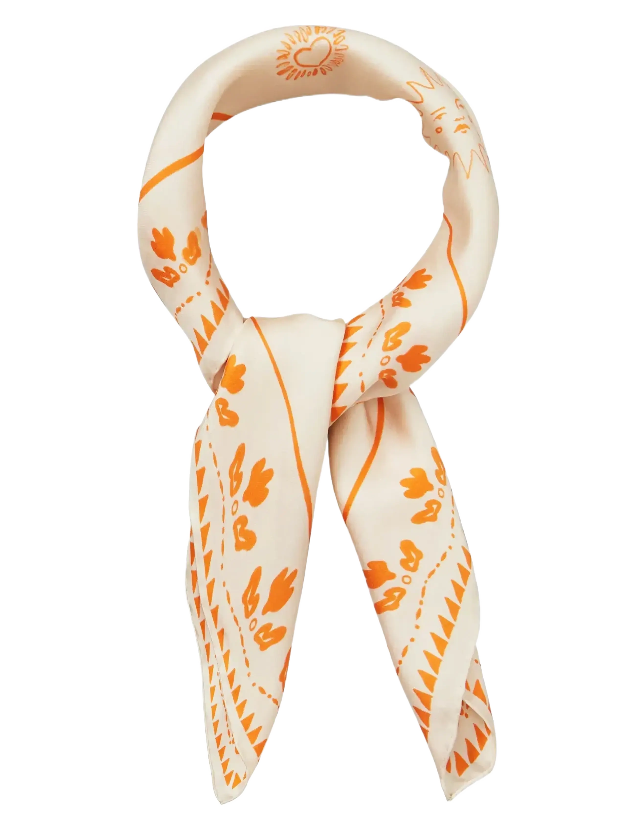 Becksöndergaard - Dodera Sia Scarf - birch white - 1