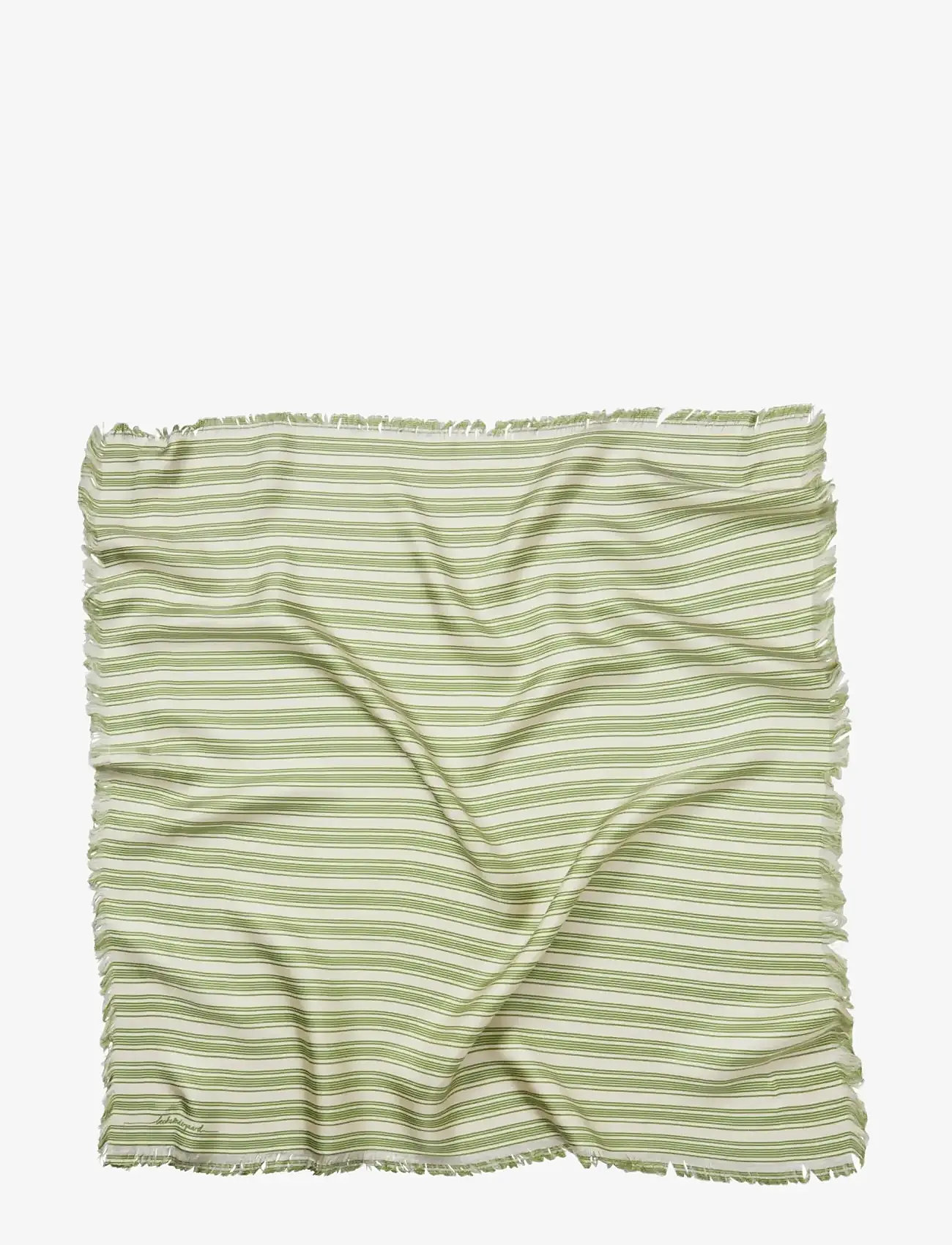 Becksöndergaard - Strifilia Green Sia Scarf - kevyet huivit - banana palm green - 0