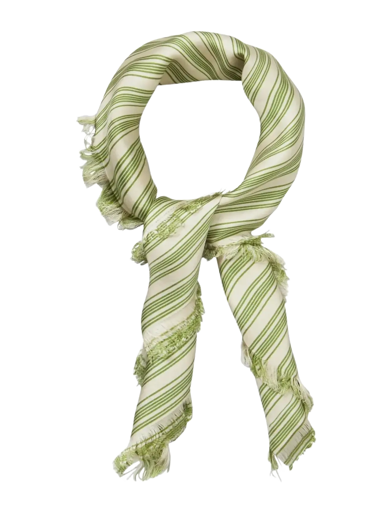 Becksöndergaard - Strifilia Green Sia Scarf - banana palm green - 1