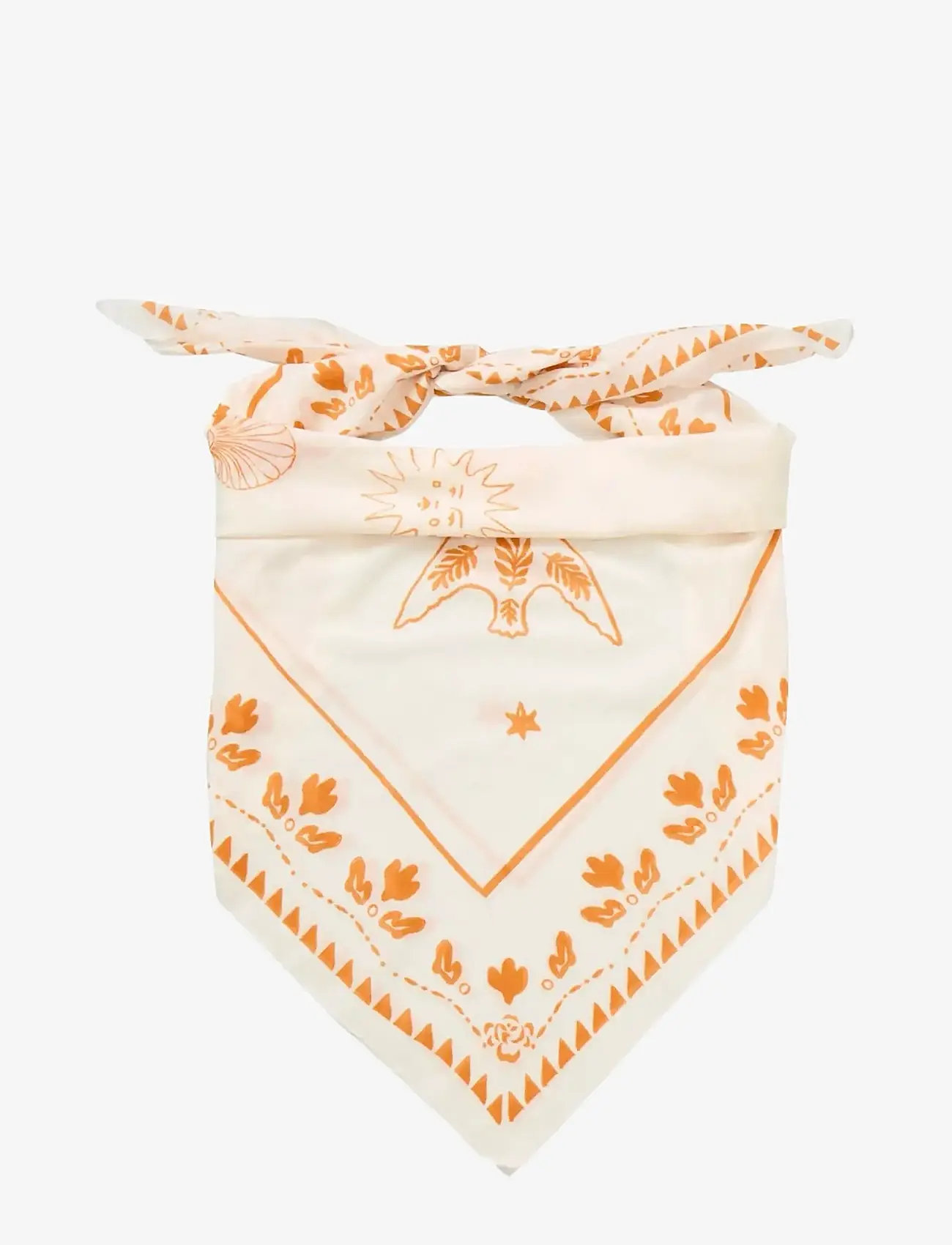 Becksöndergaard - Dodera Stenca Sico Scarf - modetrends - birch white - 1