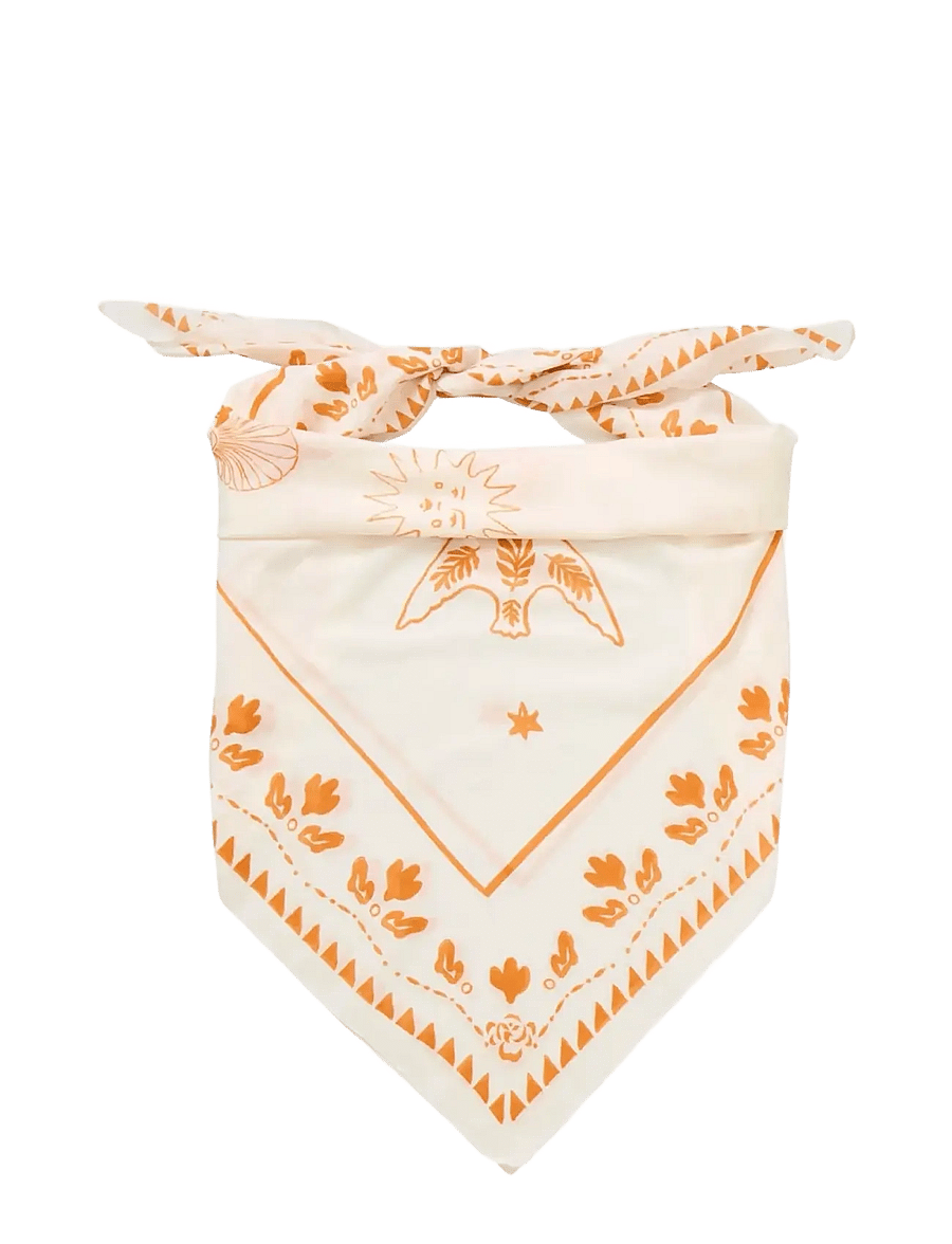 Becksöndergaard - Dodera Stenca Sico Scarf - modetrends - birch white - 1