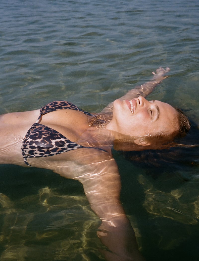 Becksöndergaard - Leopa Bella Bikini Top - bikini tops - multi col. - 0