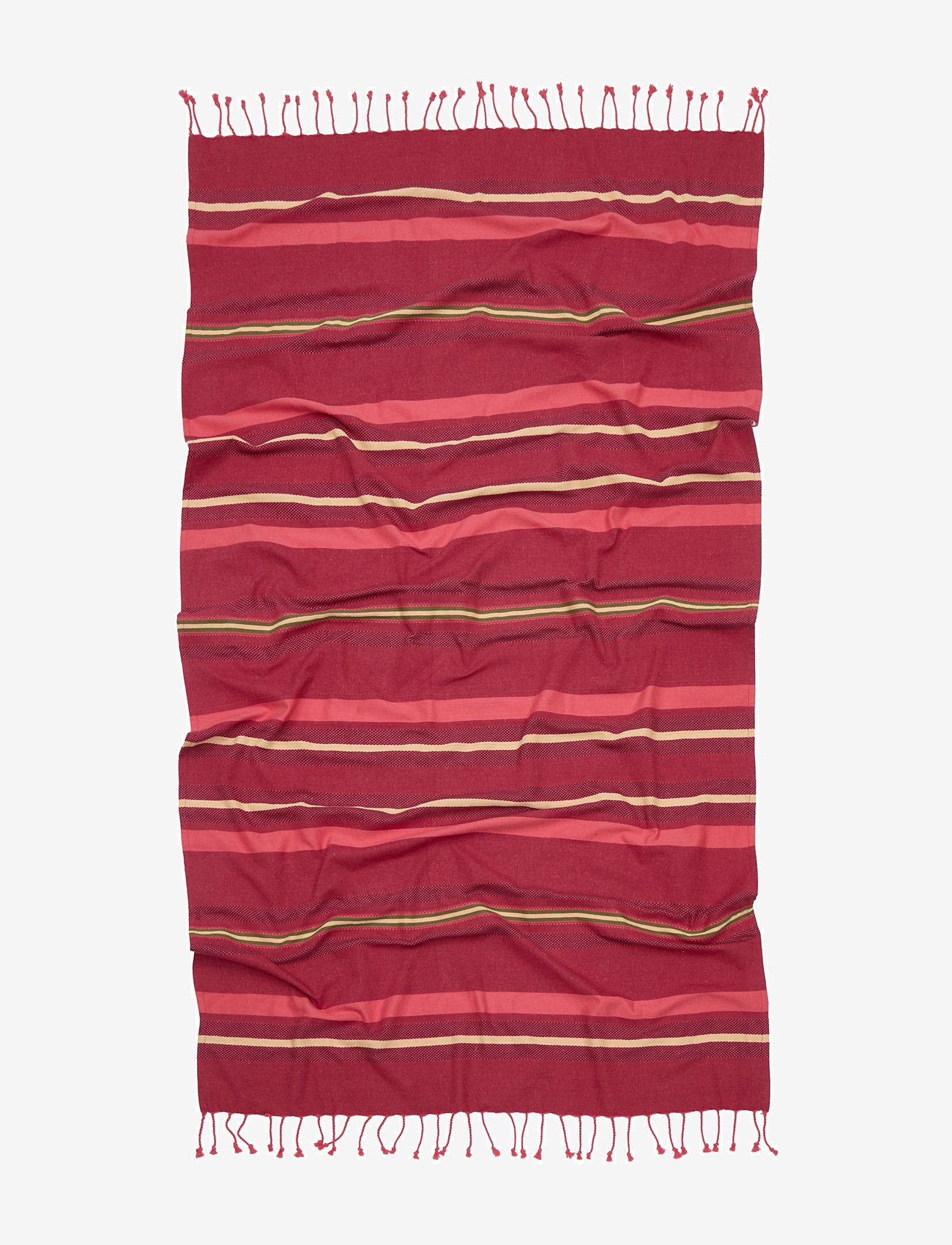 Becksöndergaard - Wowelia Cotta Towel - badehåndklæder - cordovan red - 0