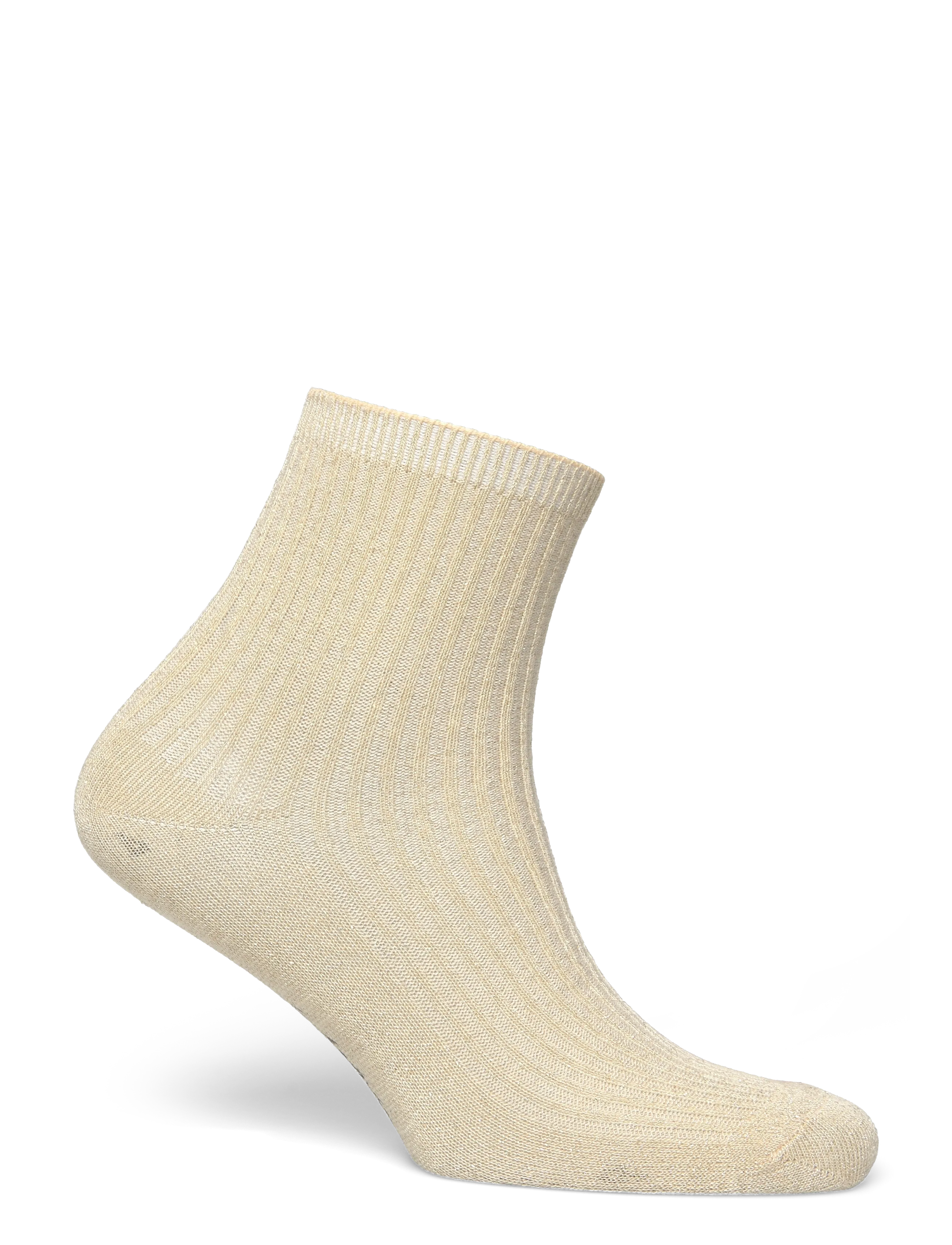 Becksöndergaard - Telmira Glitter Sock - melon yellow - 1