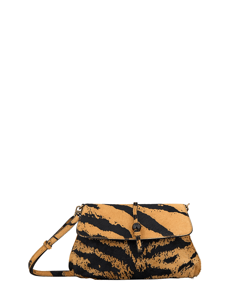 Becksöndergaard - Tigarea Bonita Flap Bag - moetrendid - brown sugar - 0