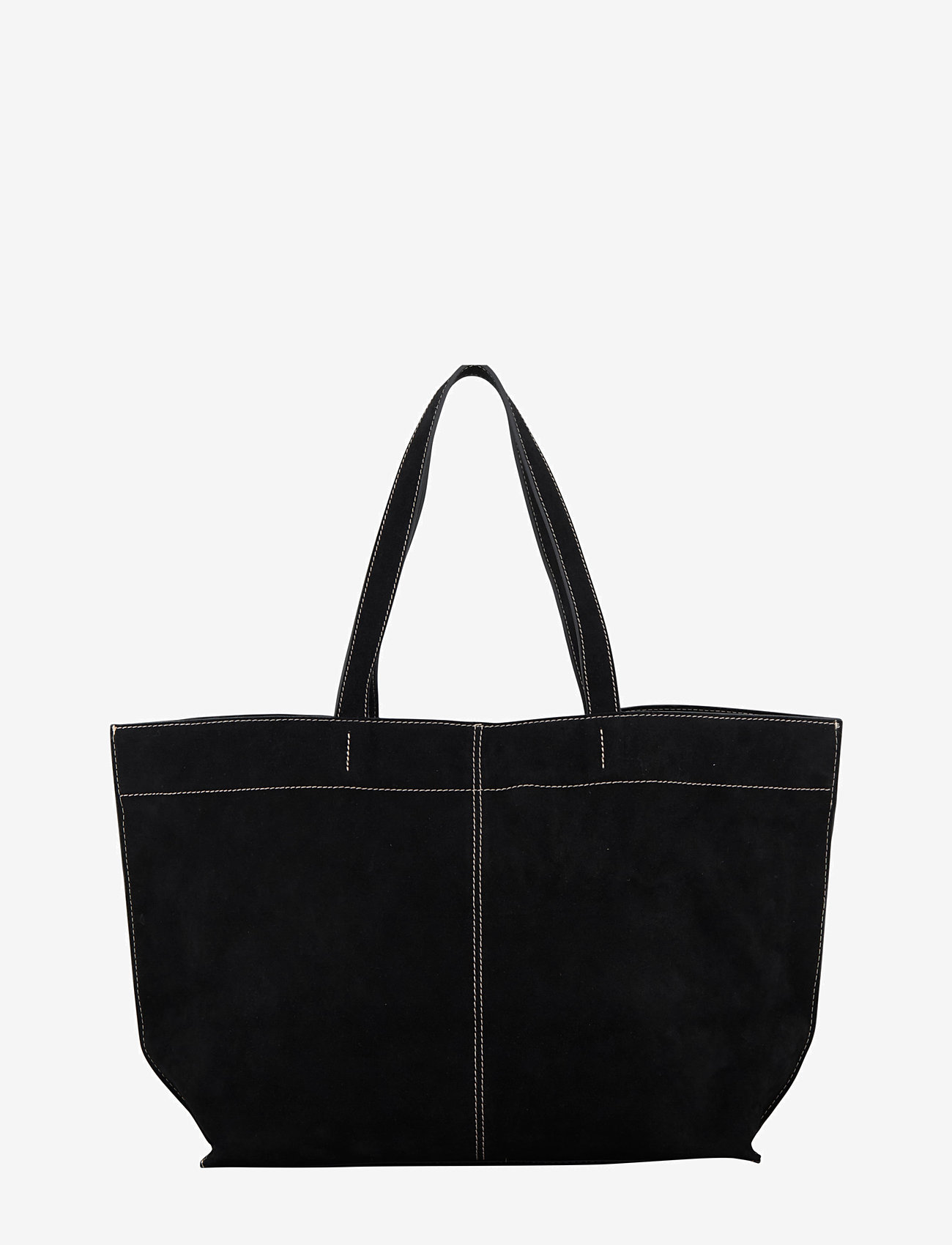 Becksöndergaard - Suede Aubrey Bag - shoppers - black - 0