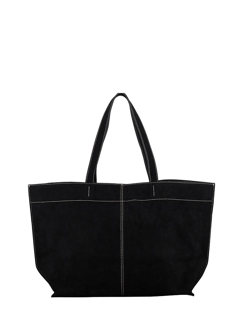 Becksöndergaard - Suede Aubrey Bag - shoppers - black - 0