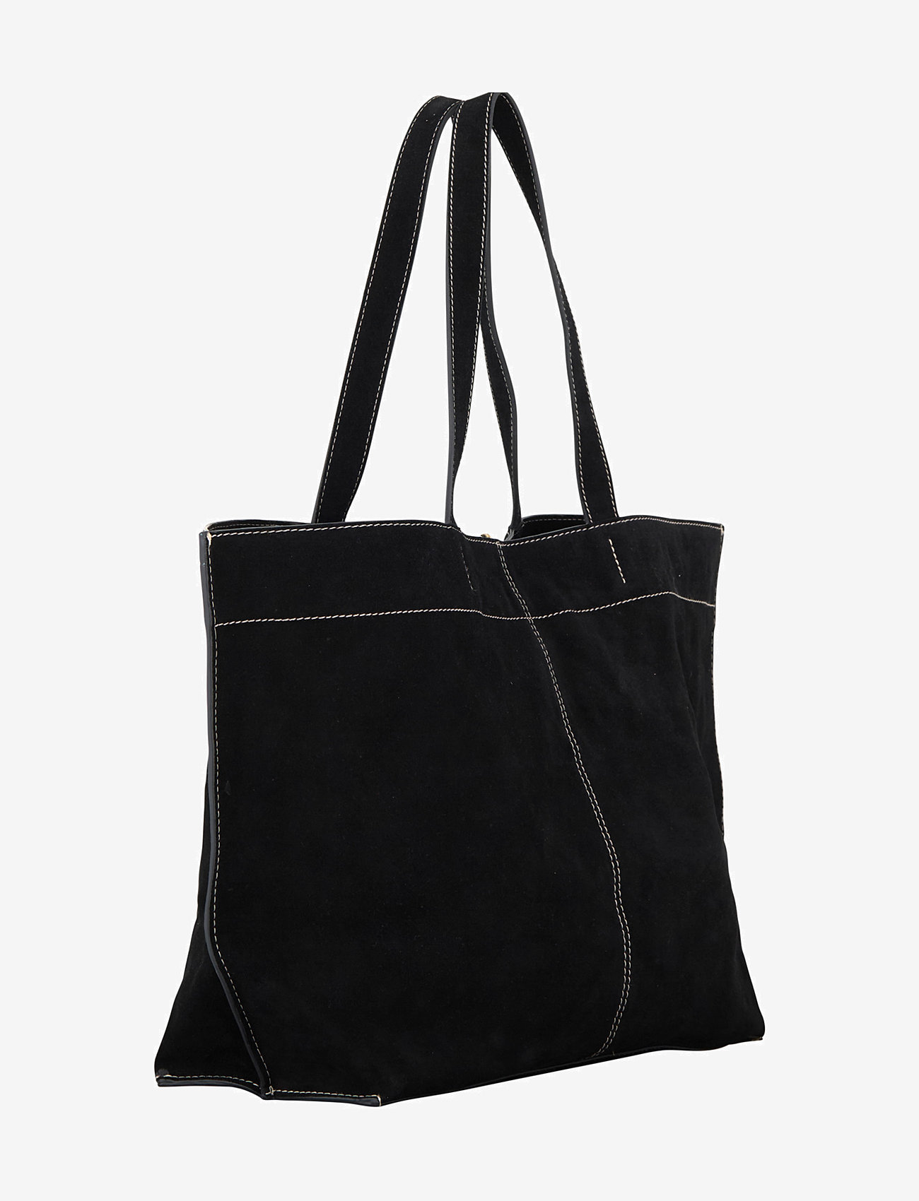 Becksöndergaard - Suede Aubrey Bag - shoppers - black - 1