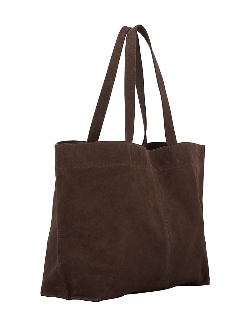 Becksöndergaard - Suede Aubrey Bag - shoppers - hot fudge brown - 2
