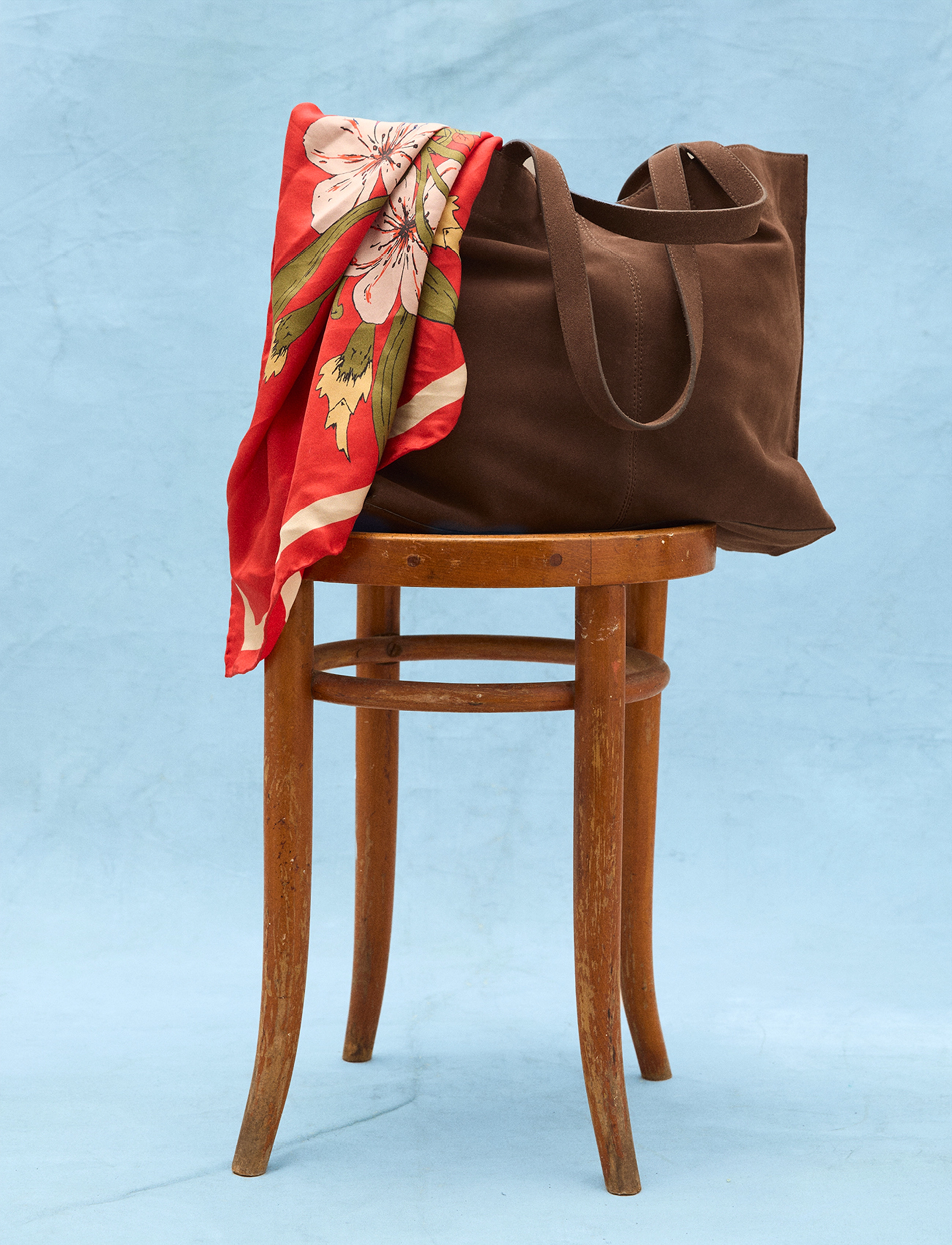 Suede Aubrey Bag
