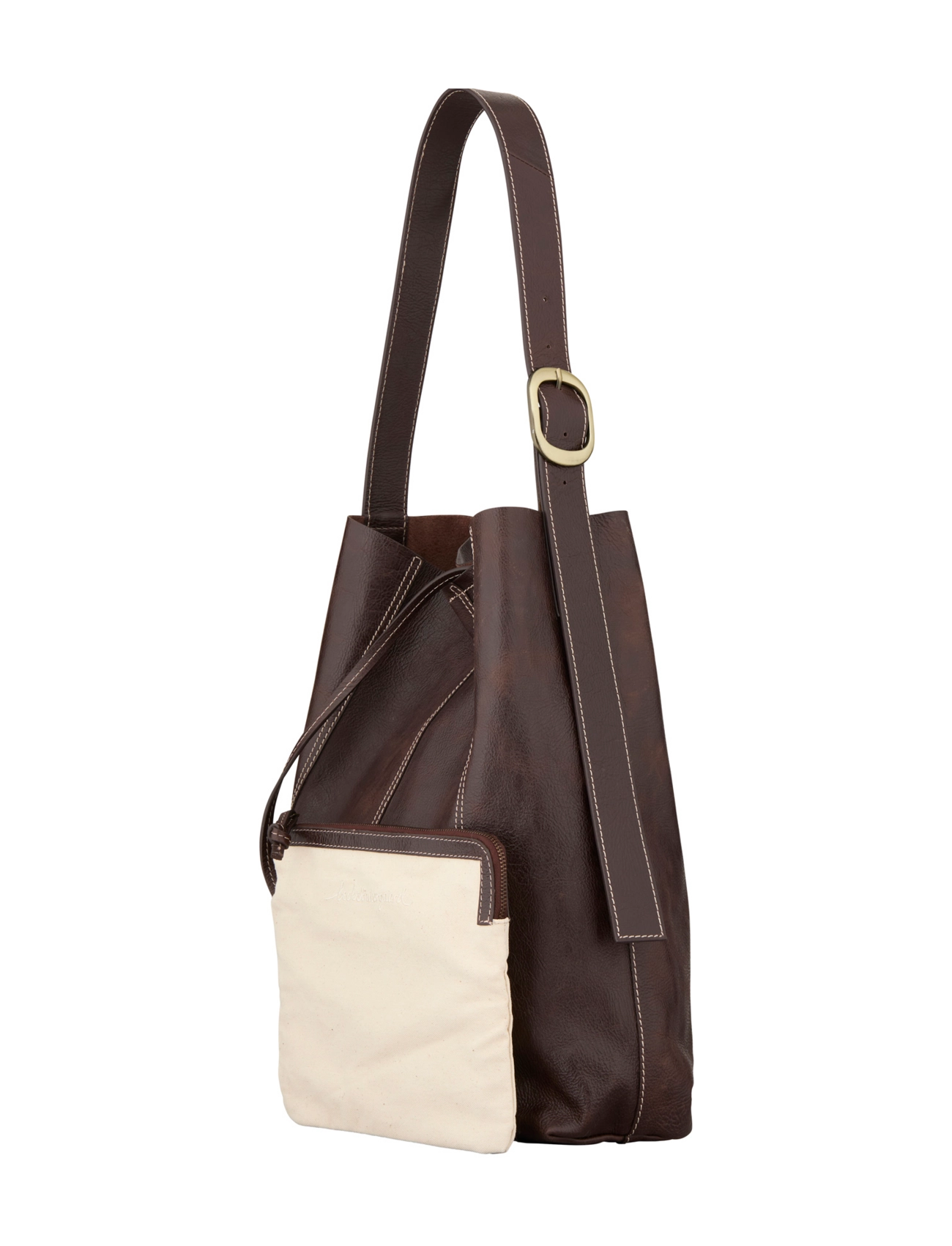 Becksöndergaard - Panel Mae Buckle Bag - accessoires - chocolate torte - 2
