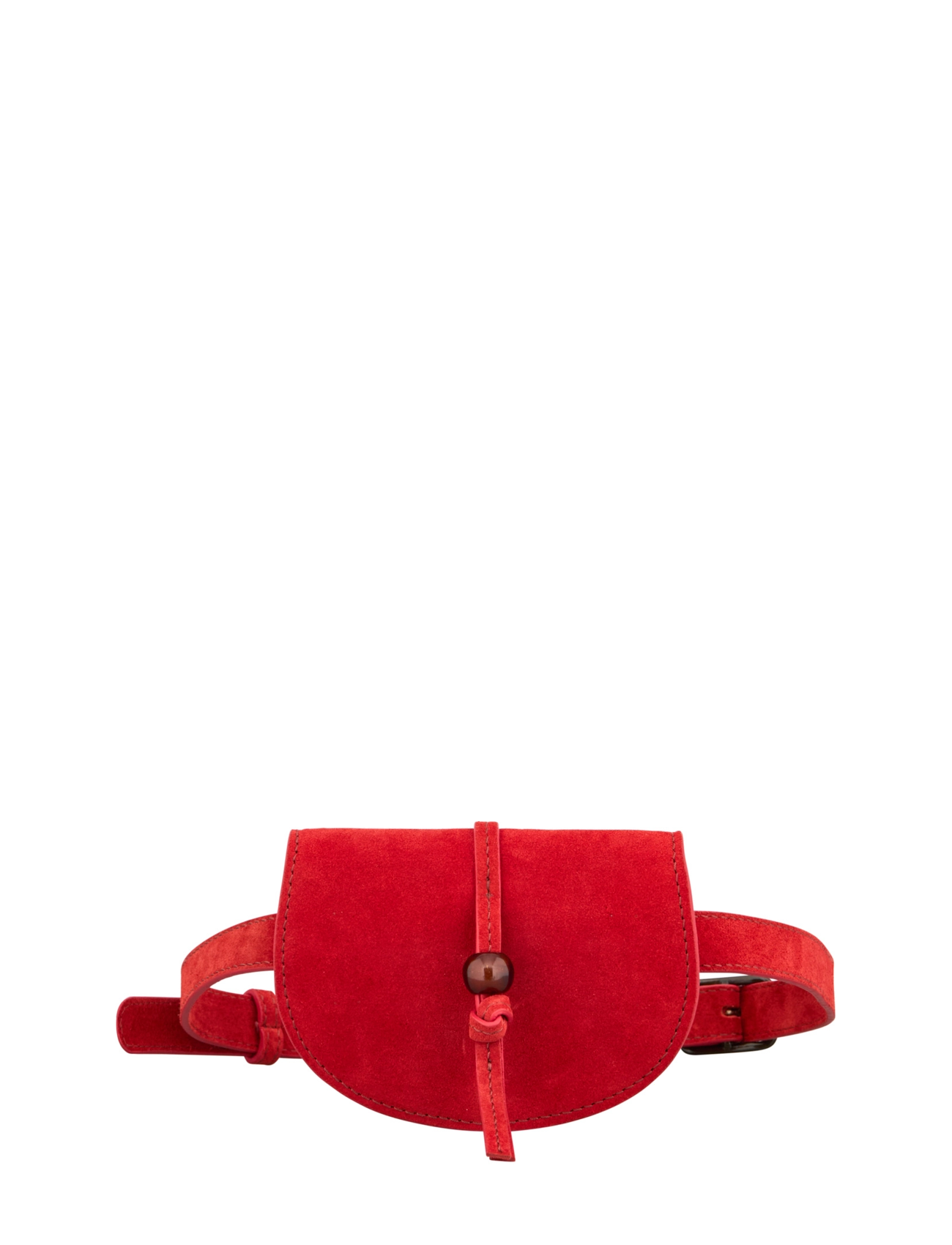 Becksöndergaard Suede Belt Bag - Taschen - ADRENALINE RED / red