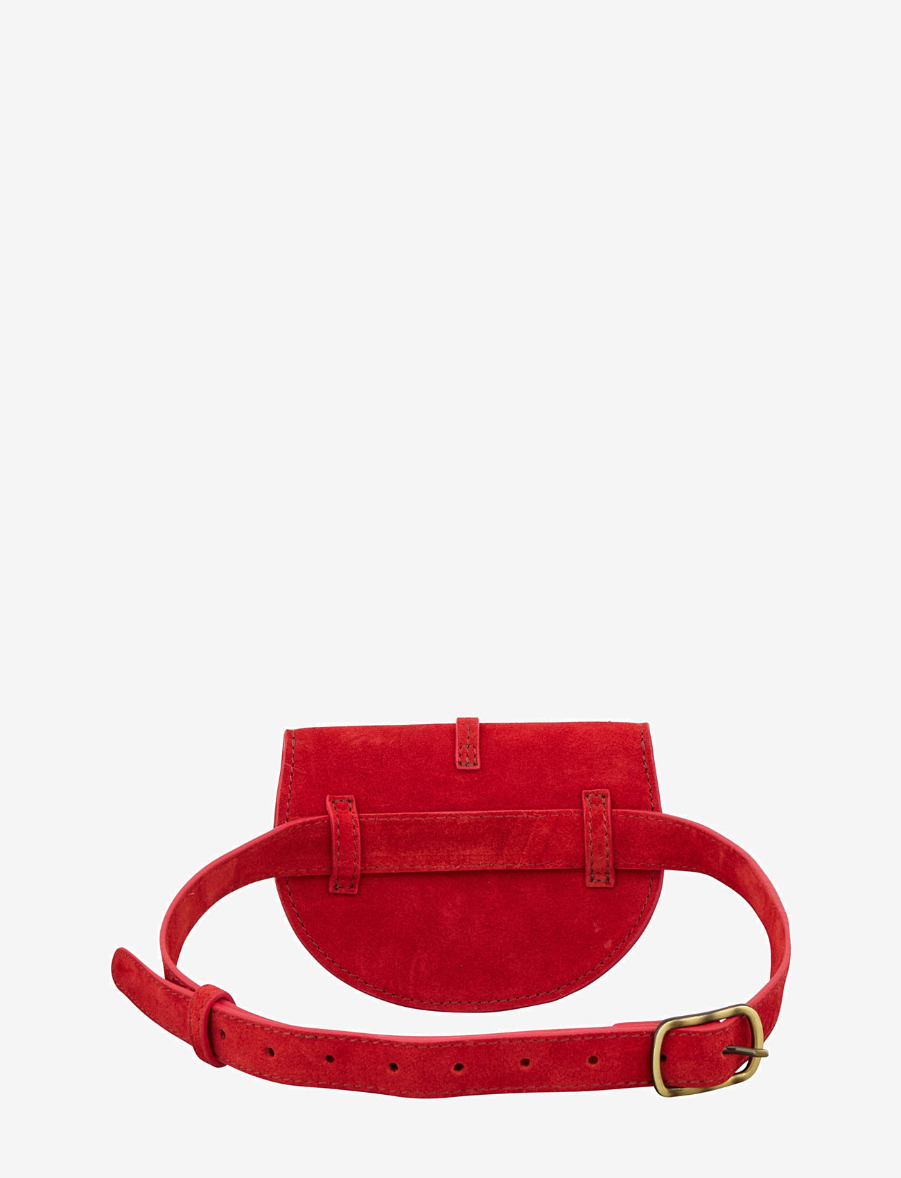 Becksöndergaard - Suede Belt Bag - modetrends - adrenaline red - 2