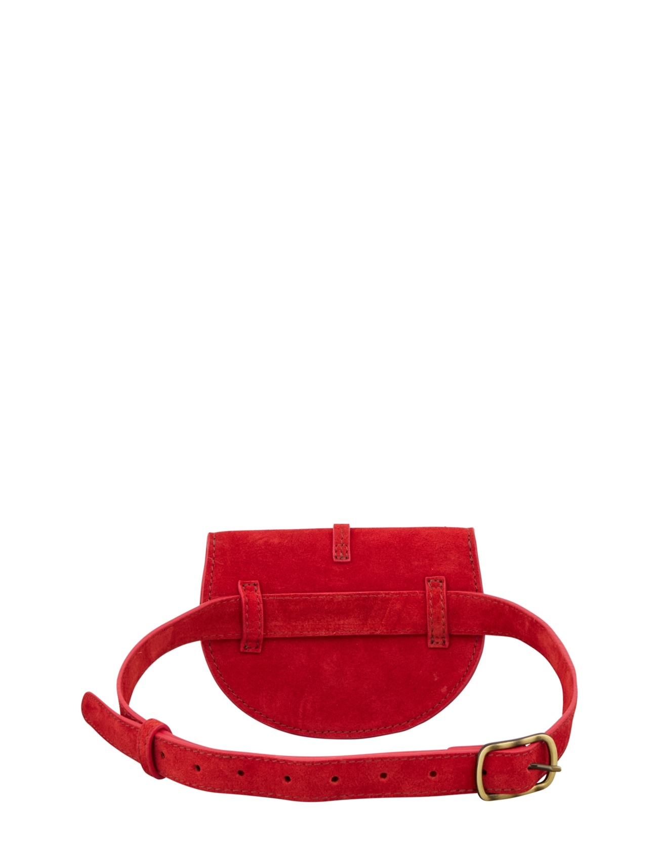 Becksöndergaard - Suede Belt Bag - saszetka nerka - adrenaline red - 2