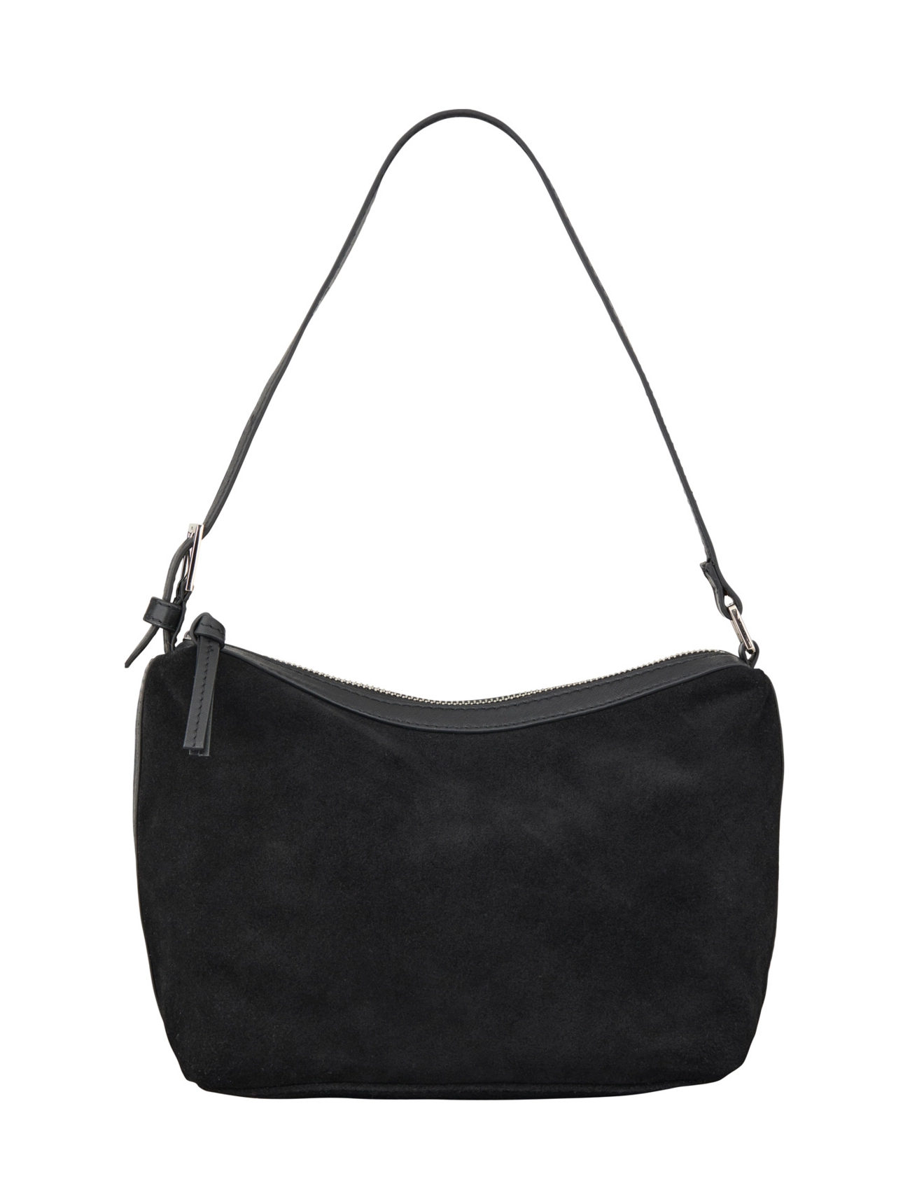 Becksöndergaard Suede Ginni Small Bag, One Size, Bags, Schwarz - Shoulder Bags-crossbody Frauen