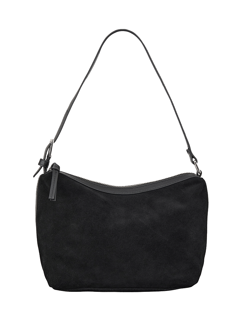 Becksöndergaard - Suede Ginni Small Bag - modetrends - black - 0