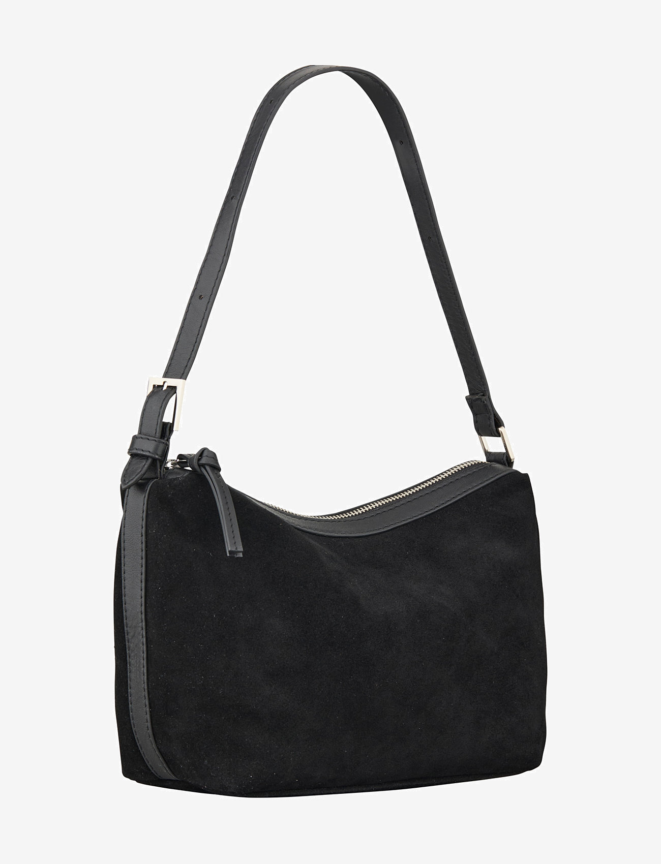 Becksöndergaard - Suede Ginni Small Bag - modetrends - black - 1