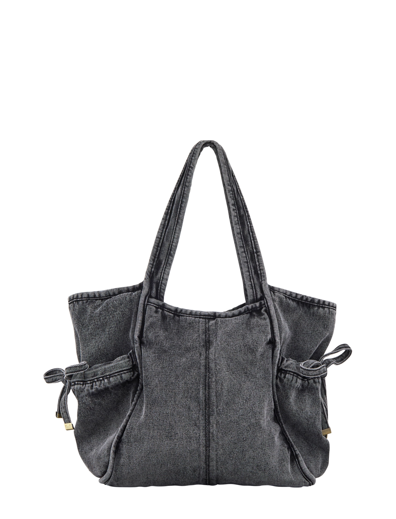 Becksöndergaard Washed Denima Laurel Bag - Axelremsväskor - STONEWASH GREY / grey