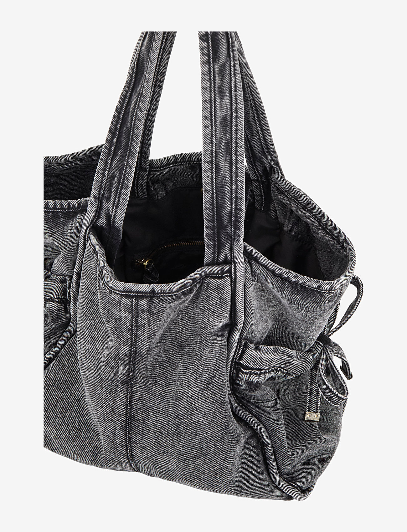 Becksöndergaard - Washed Denima Laurel Bag - speciella tillfällen - stonewash grey - 2