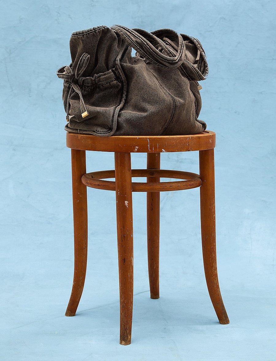 Becksöndergaard - Washed Denima Laurel Bag - modetrends - stonewash grey - 3