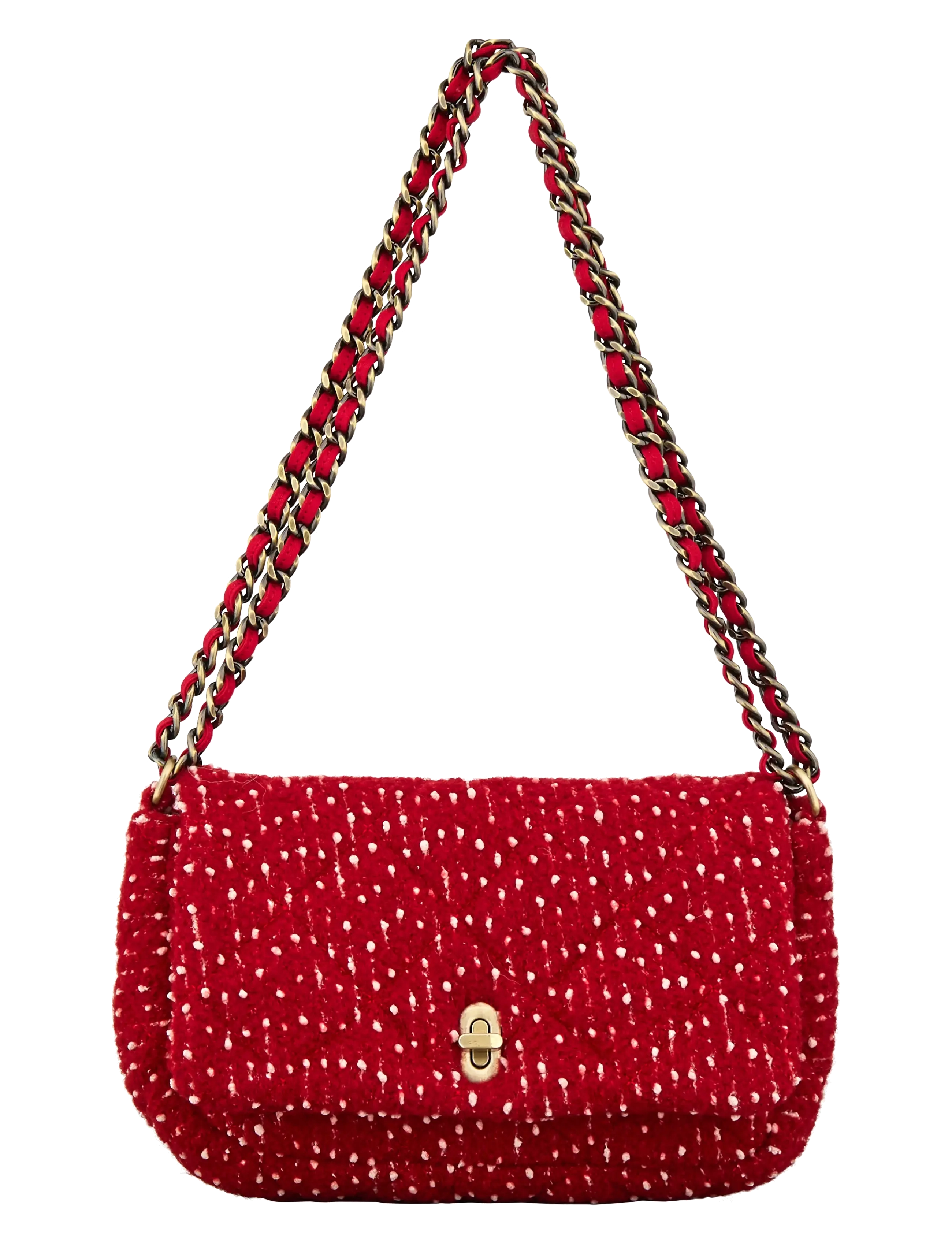 Becksöndergaard Boucle Hollis Bag, One Size, Bags, Rot - Small Shoulder Bags-crossbody Frauen