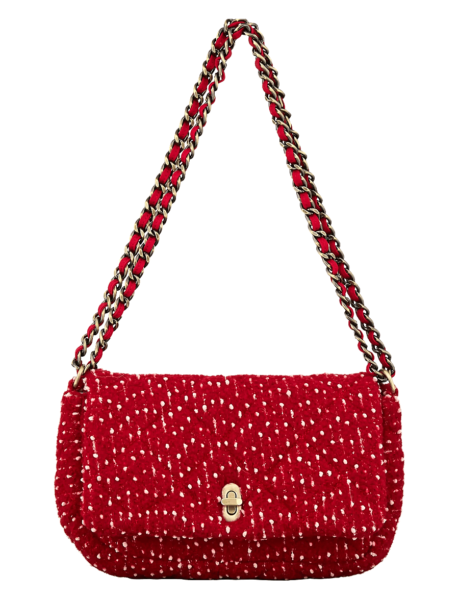 Becksöndergaard - Boucle Hollis Bag - mode trends - red ochre - 0