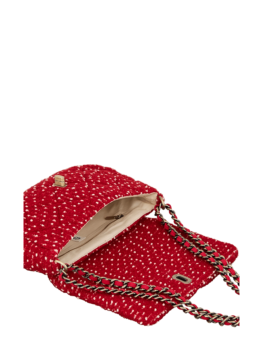 Becksöndergaard - Boucle Hollis Bag - mode trends - red ochre - 1
