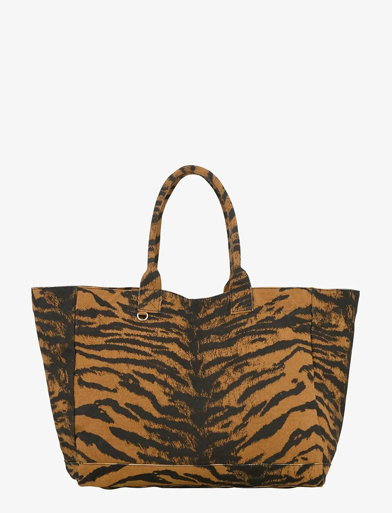 Becksöndergaard - Tigarea Canvas Camila Bag - tote bags - brown sugar - 1