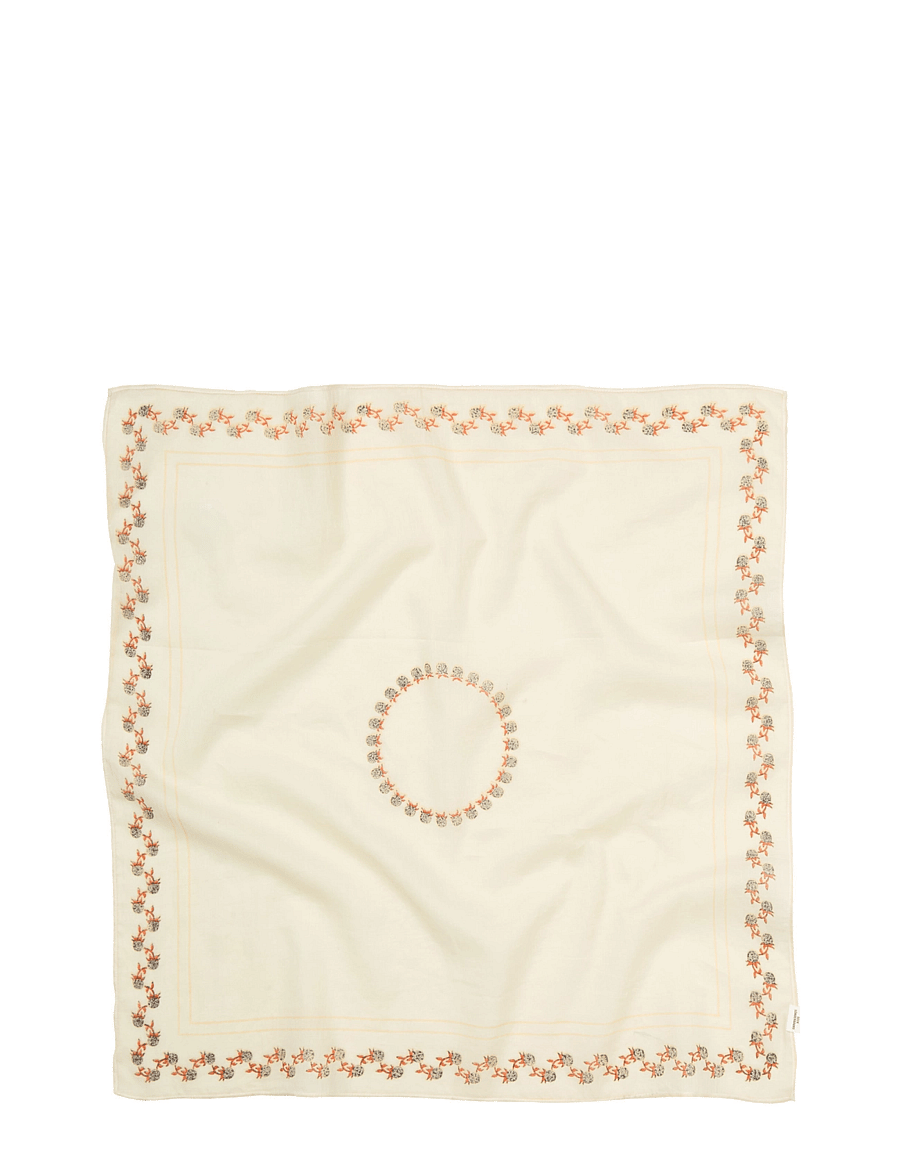 Becksöndergaard - Brombeere Cotta Scarf - modetrends - birch white - 0